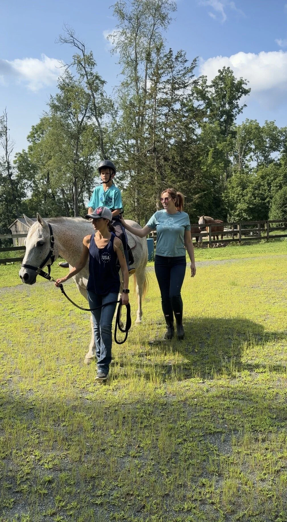 Speech Stable NJ horse-assisted speech therapy program in Sussex County, NJ