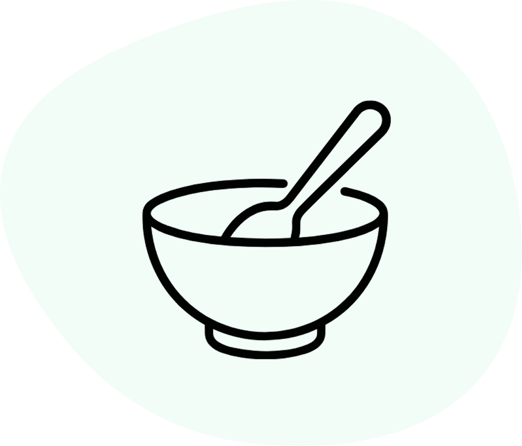 Mouth icon representing oral motor therapy