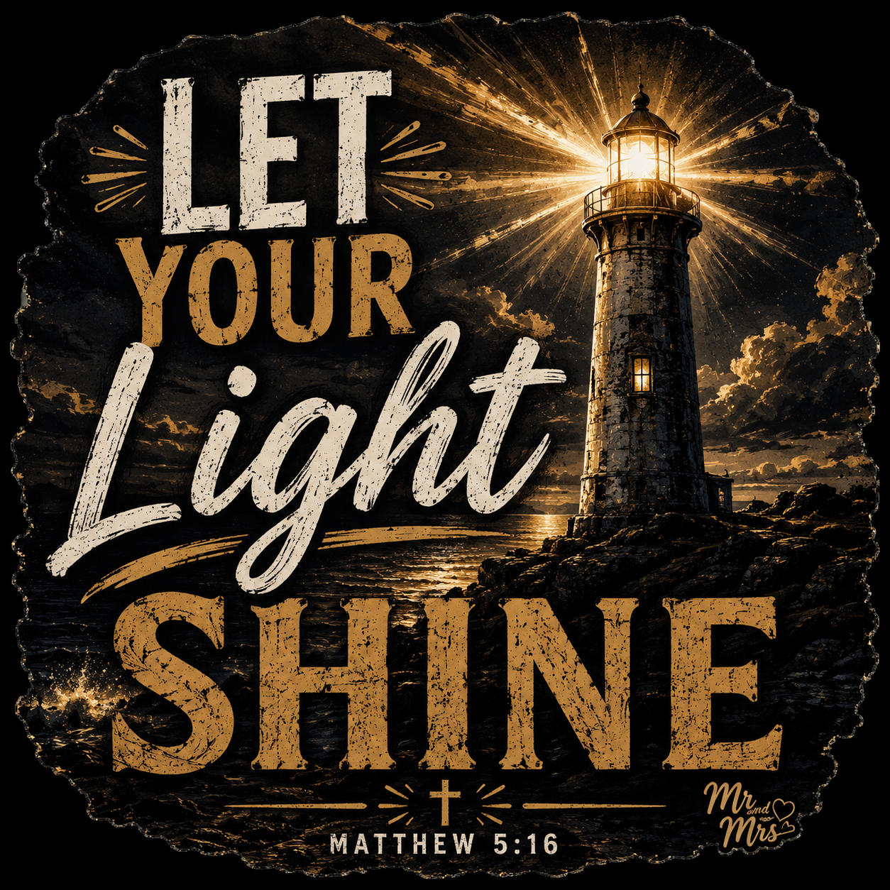 Let Your Light Shine Sticker