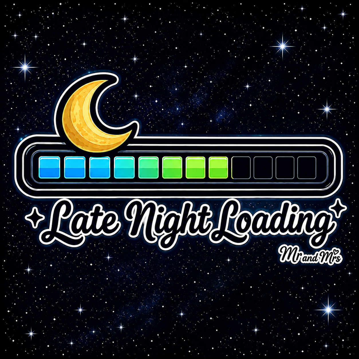 Late Night Loading Sticker (for men)