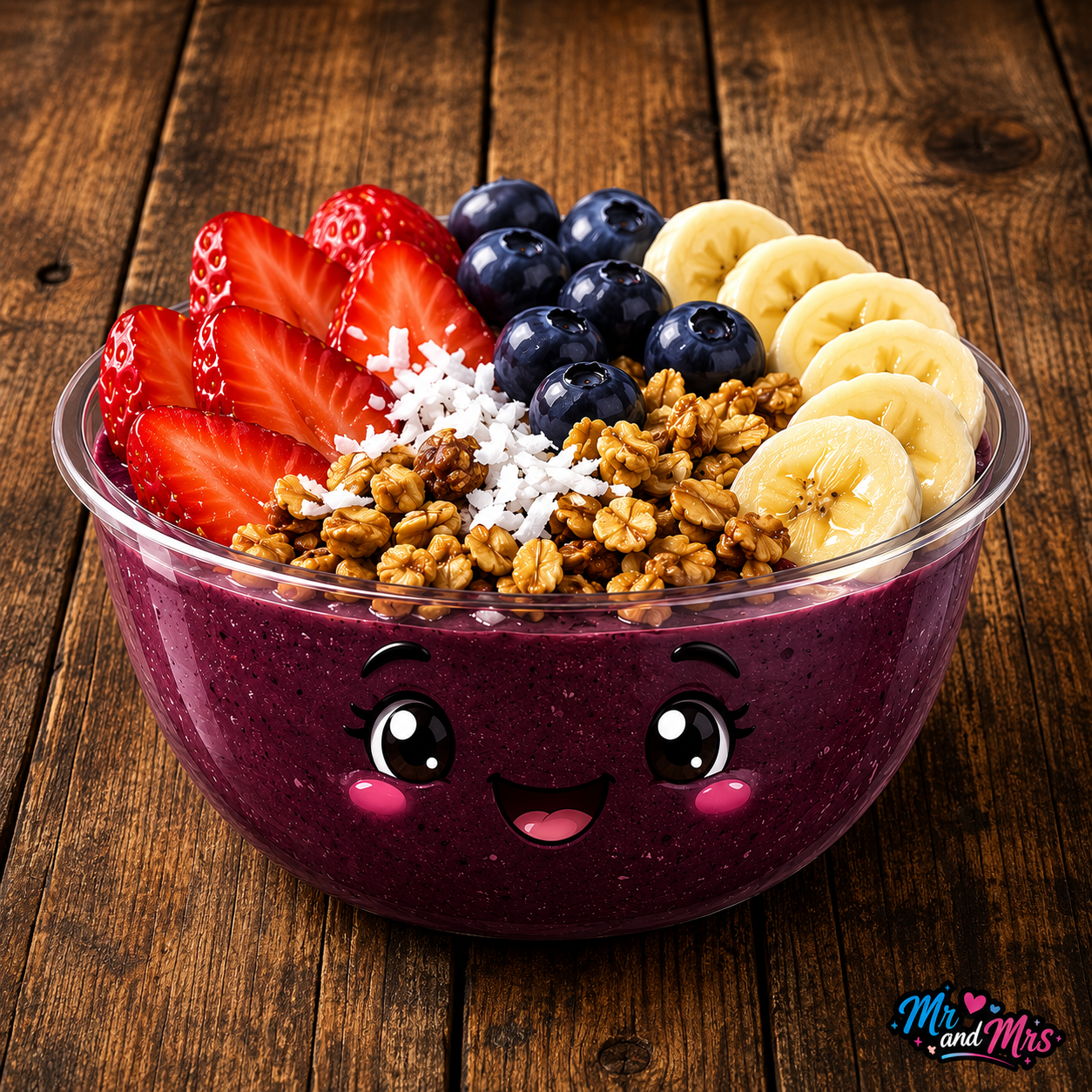 Acai Bowl Sticker