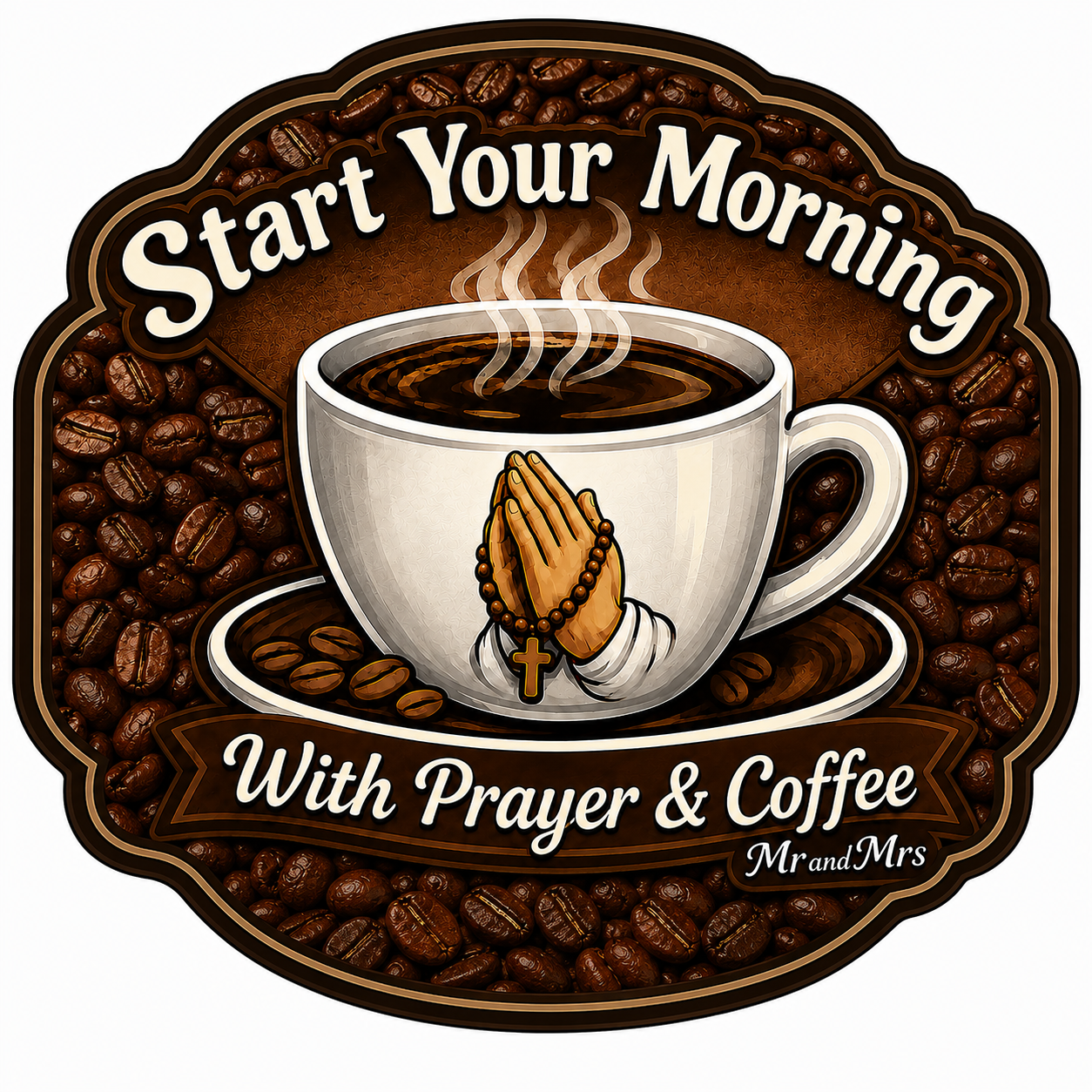 Start you morning with coffee and prayer sticker.png