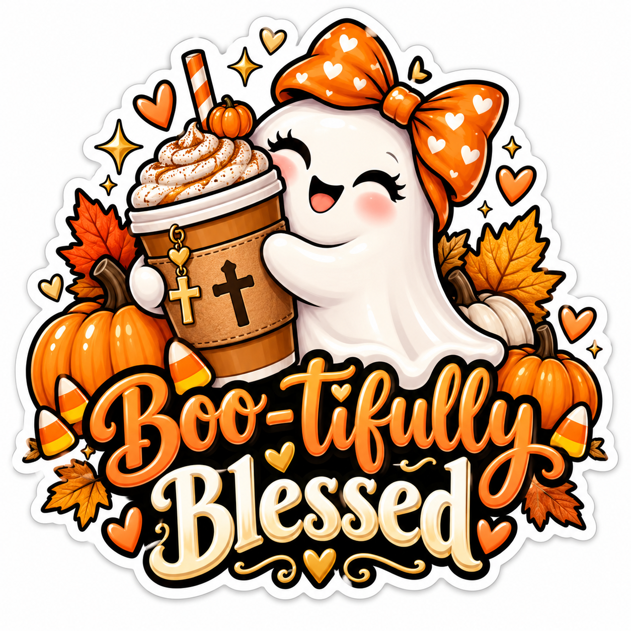 “Boo-tifully Blessed” Sticker