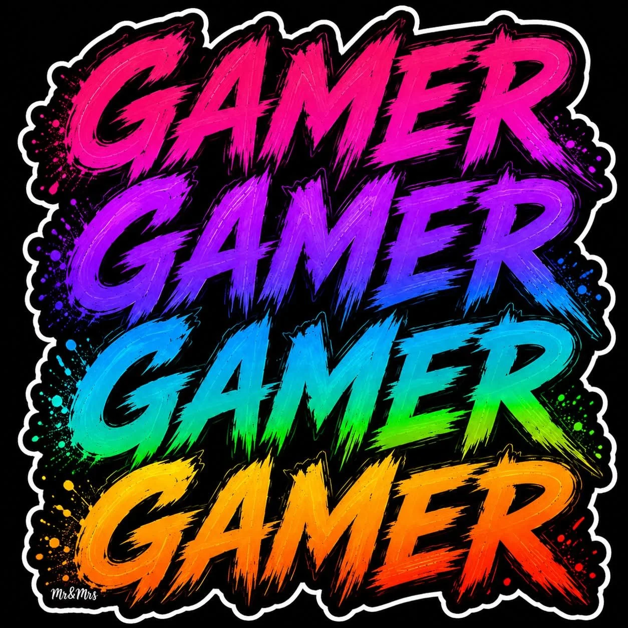 gamer gamer gamer sticker.jpeg