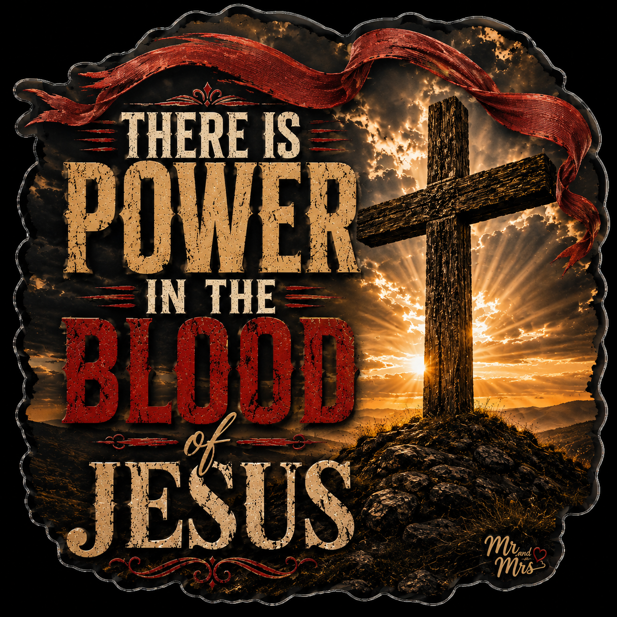 Power In The Blood Sticker