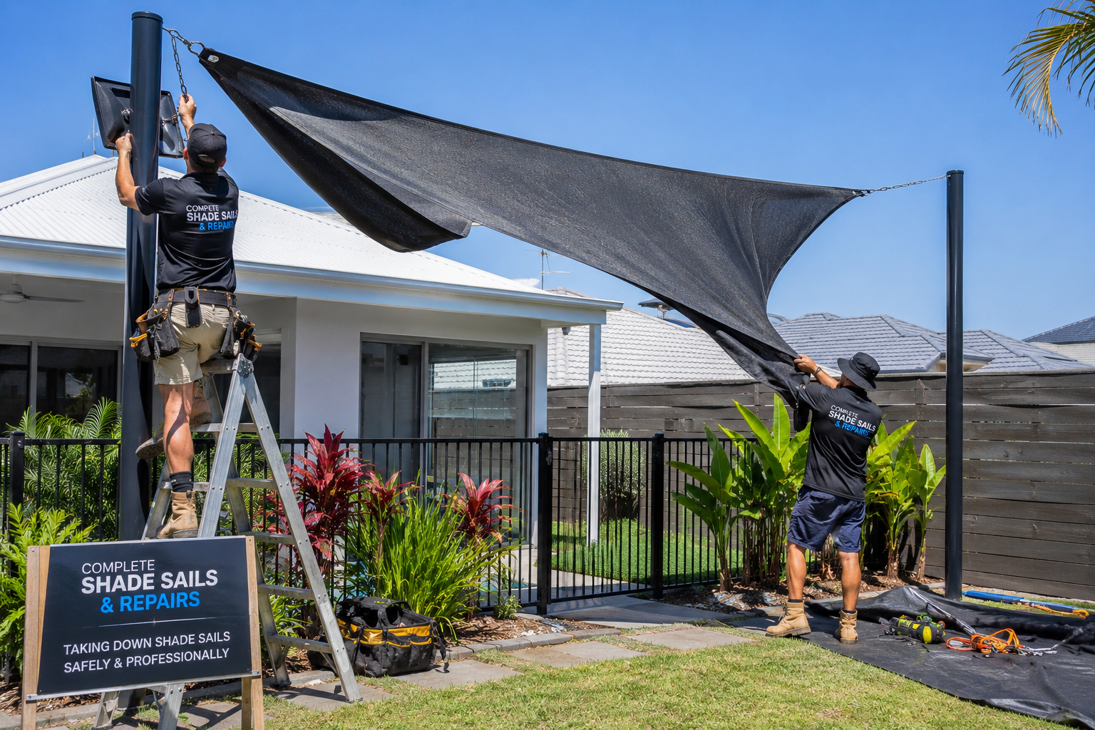 RESIDENTIAL Seasonal Weather Removal or Rehang