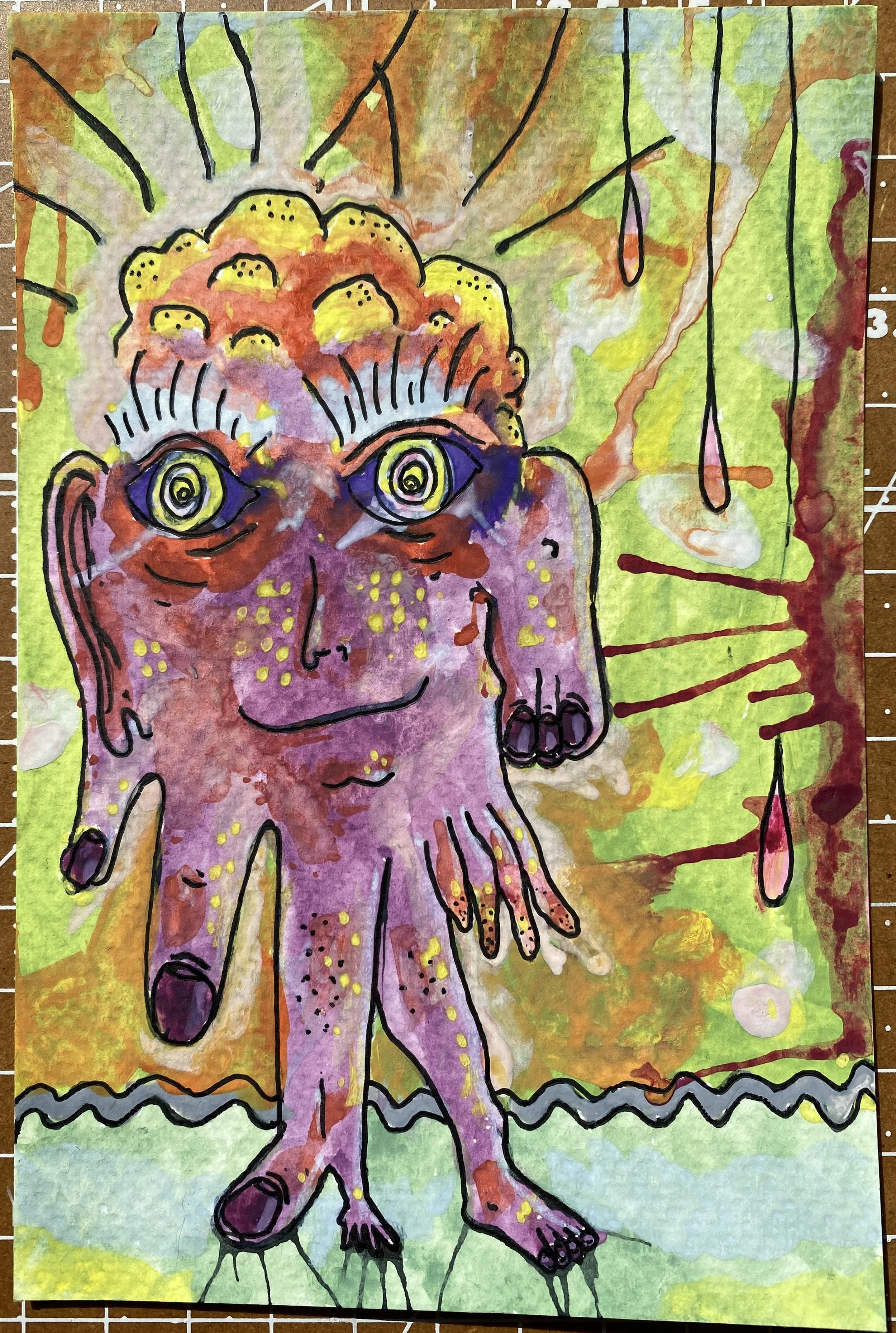 Watercolor Doodle 0002
