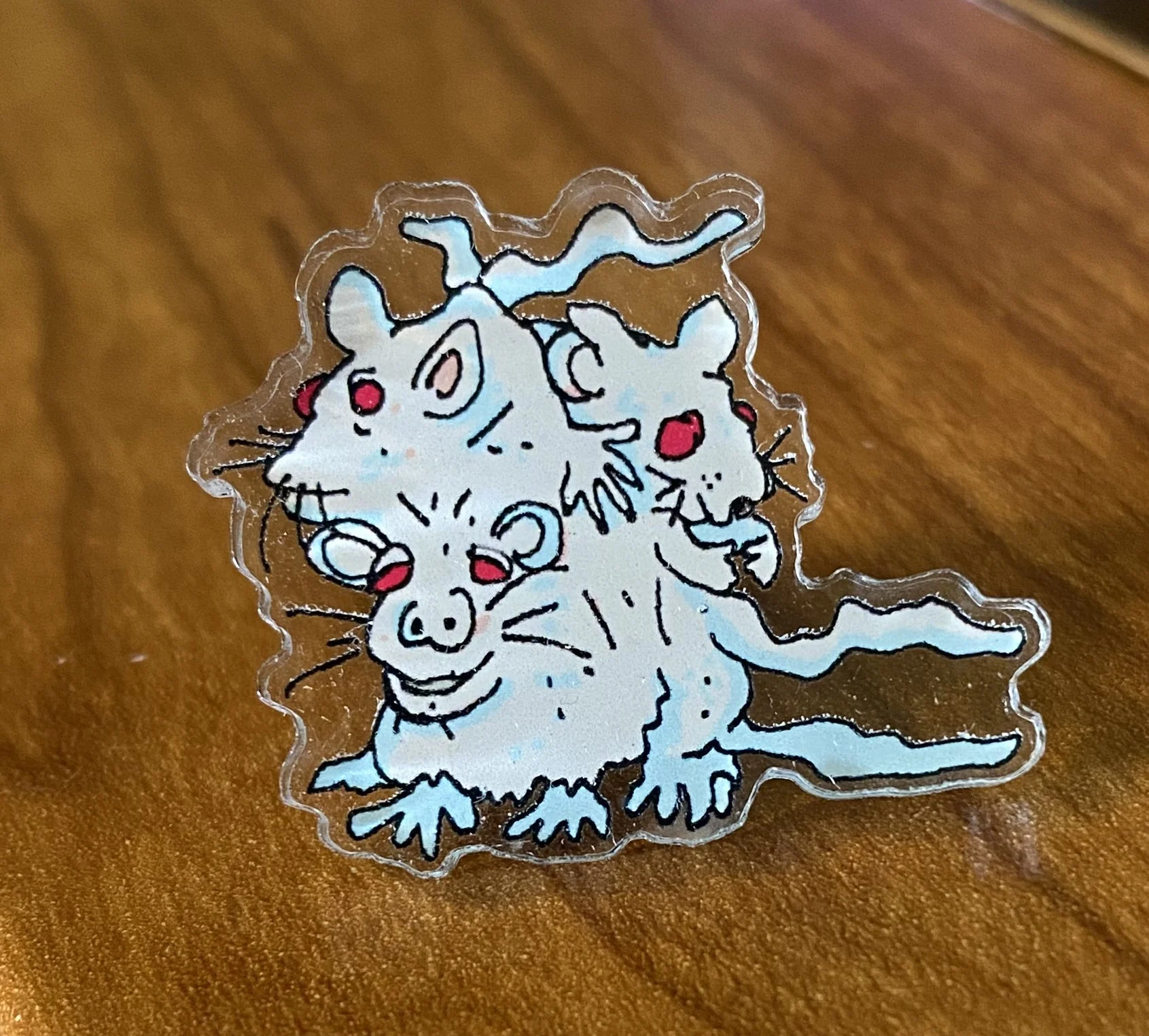 CheeseBeast Pin