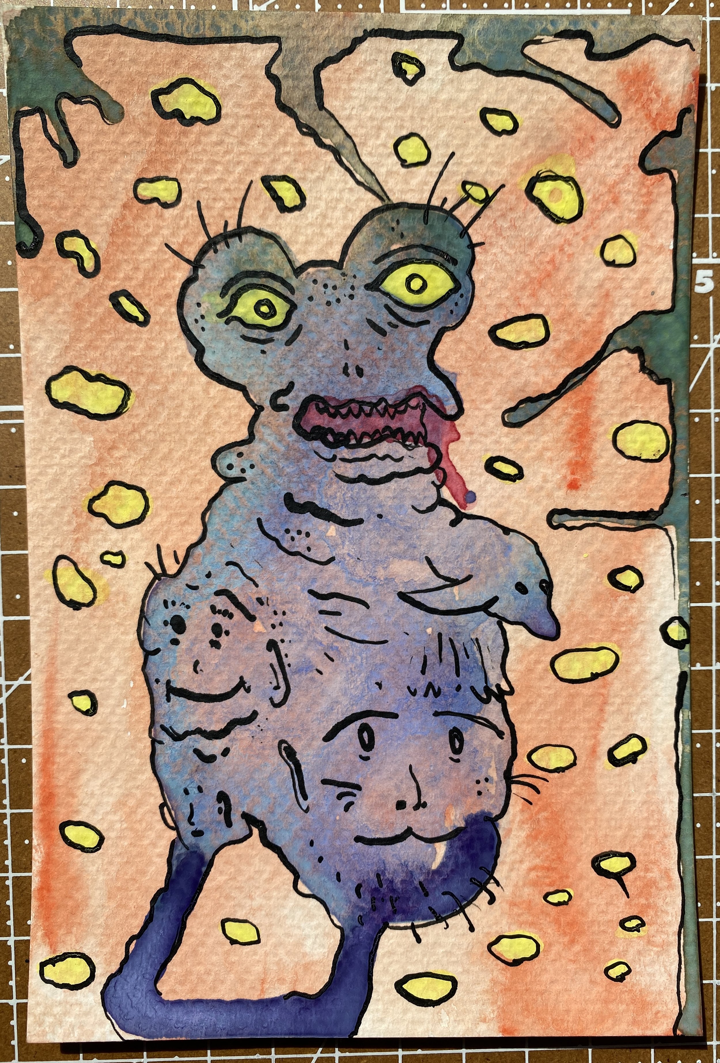 Watercolor Doodle 0004