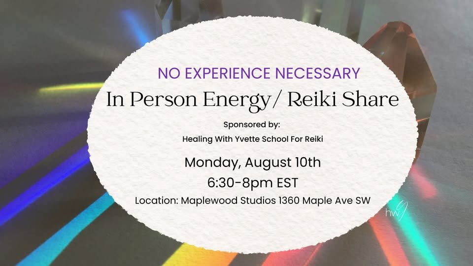 Energy Healing Share In Person