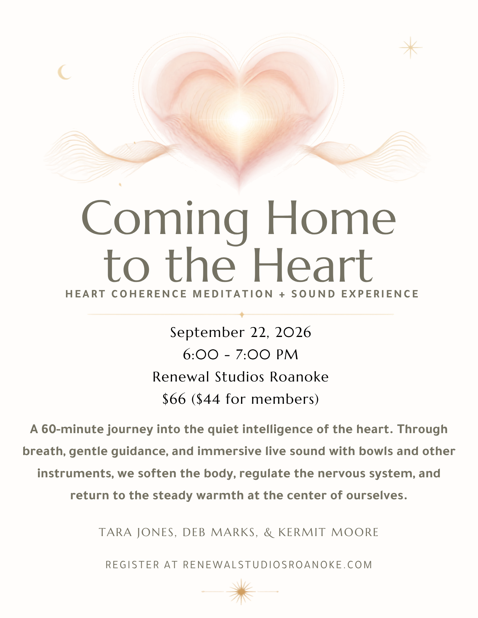 Coming Home to the Heart: Meditation and Sound Experience
