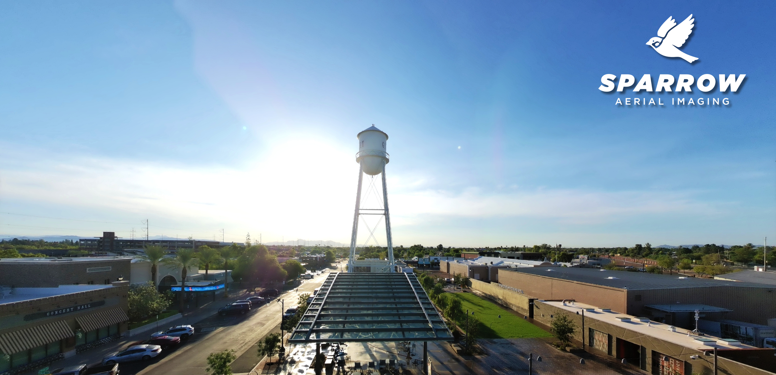 A Photo from a recent promotional footage project that a local company here in the valley, Sky Design Concepts had built for the city of Gilbert over the children's play area/water feature.