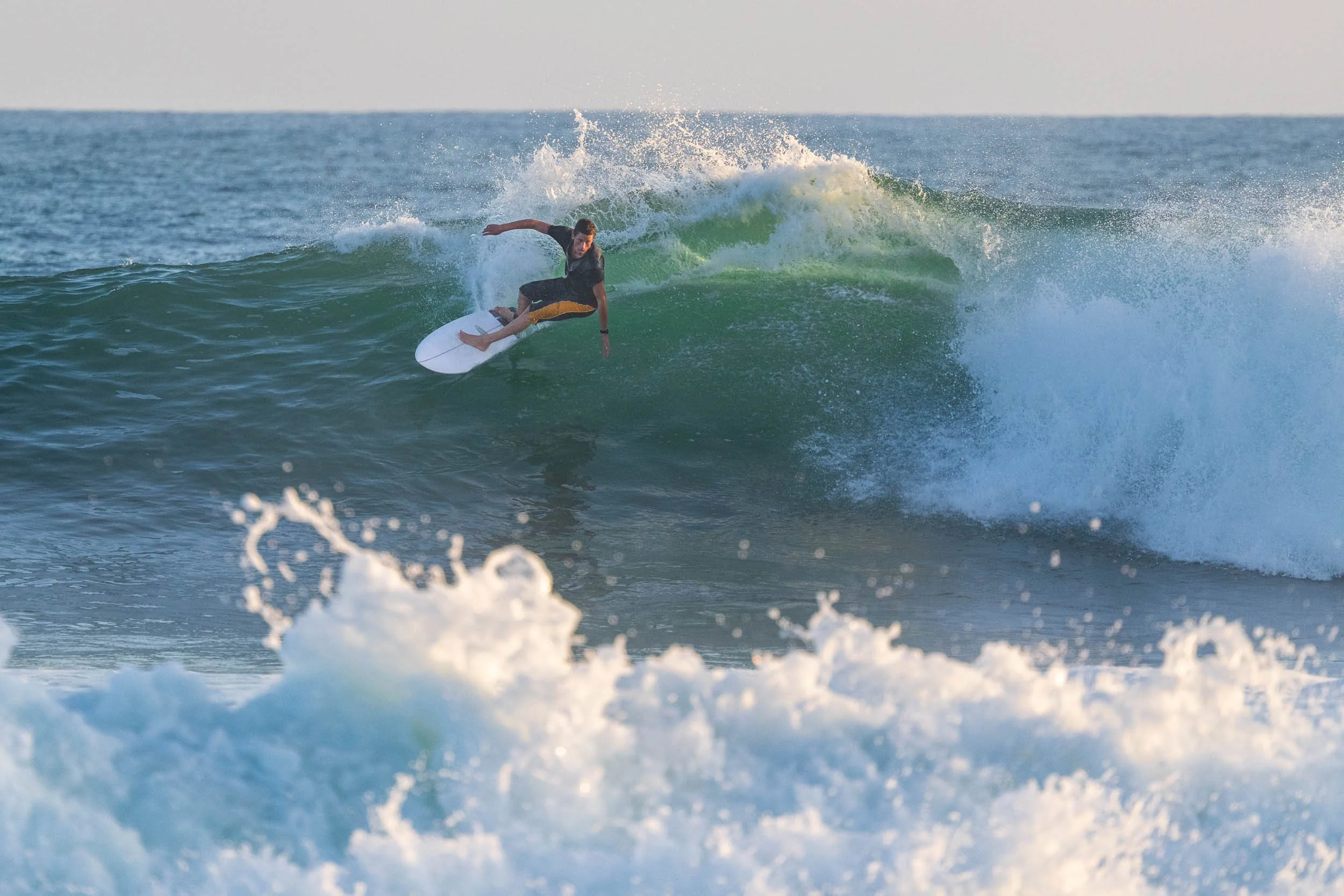 Surfer at lower trestles