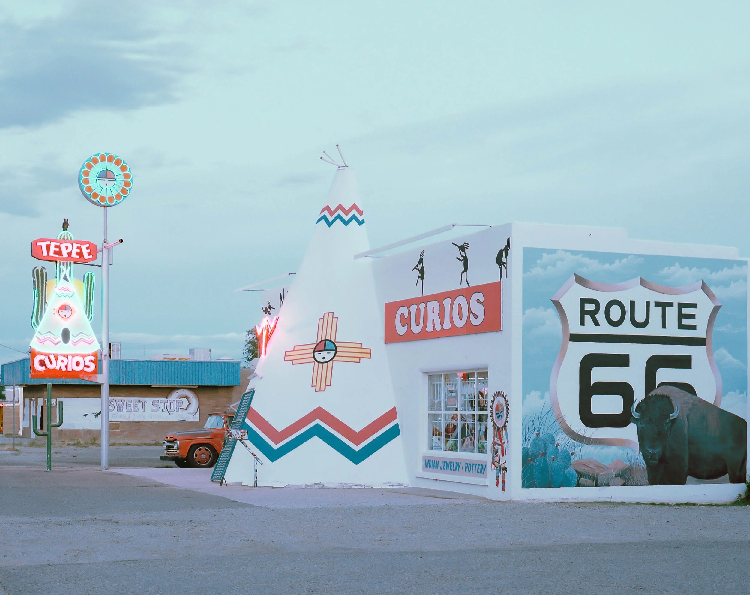 Teepee in Tucumcari, New Mexico