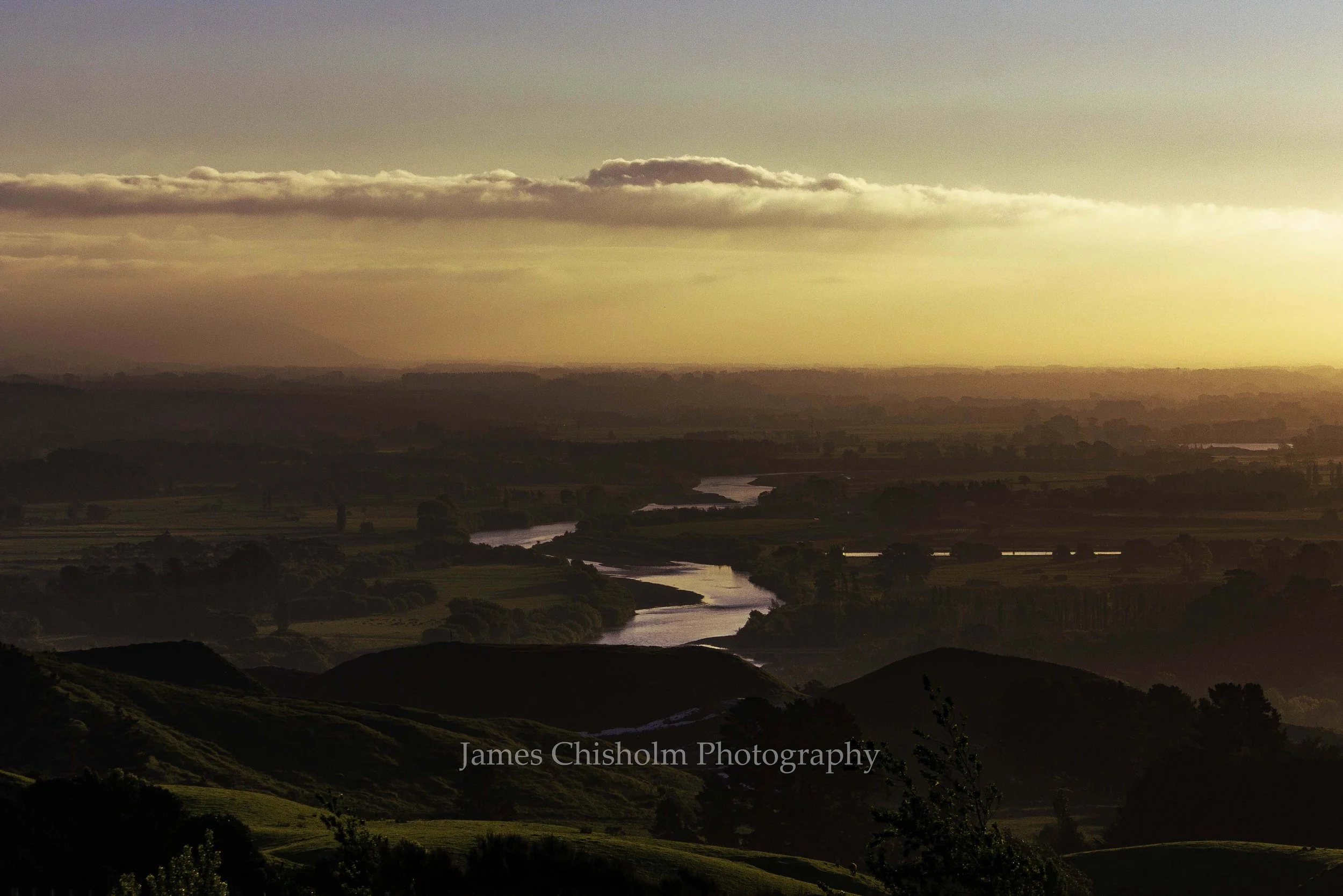 Manuwatu River Sunset