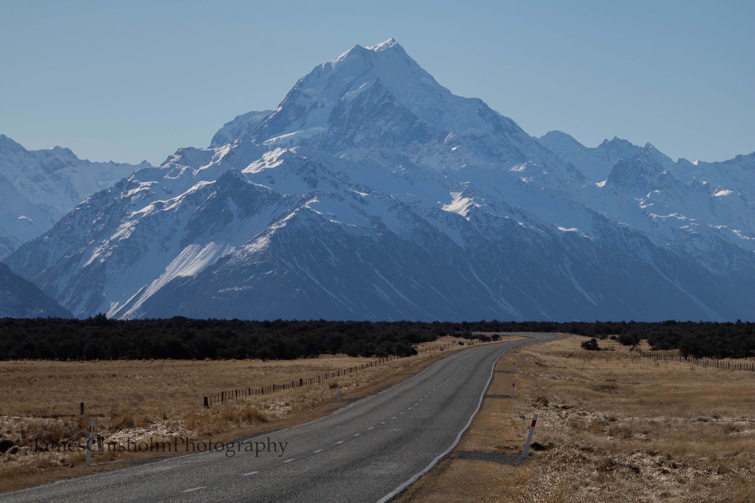 Road to Mt Cook