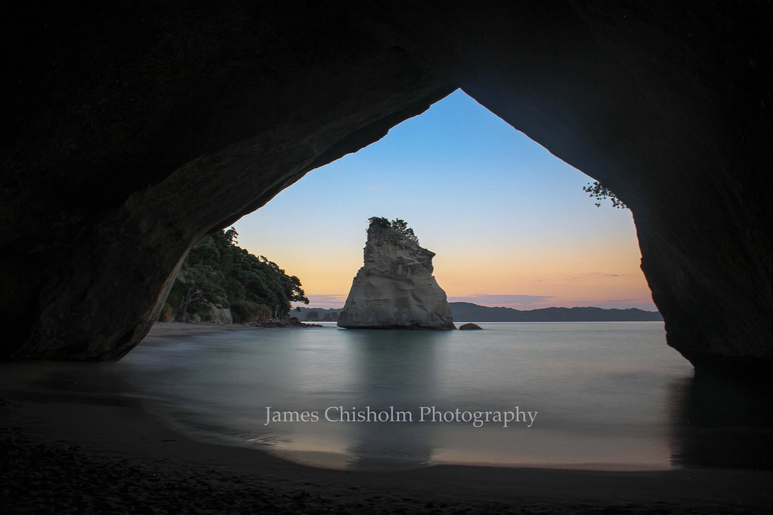Cathedral Cove Sunrise