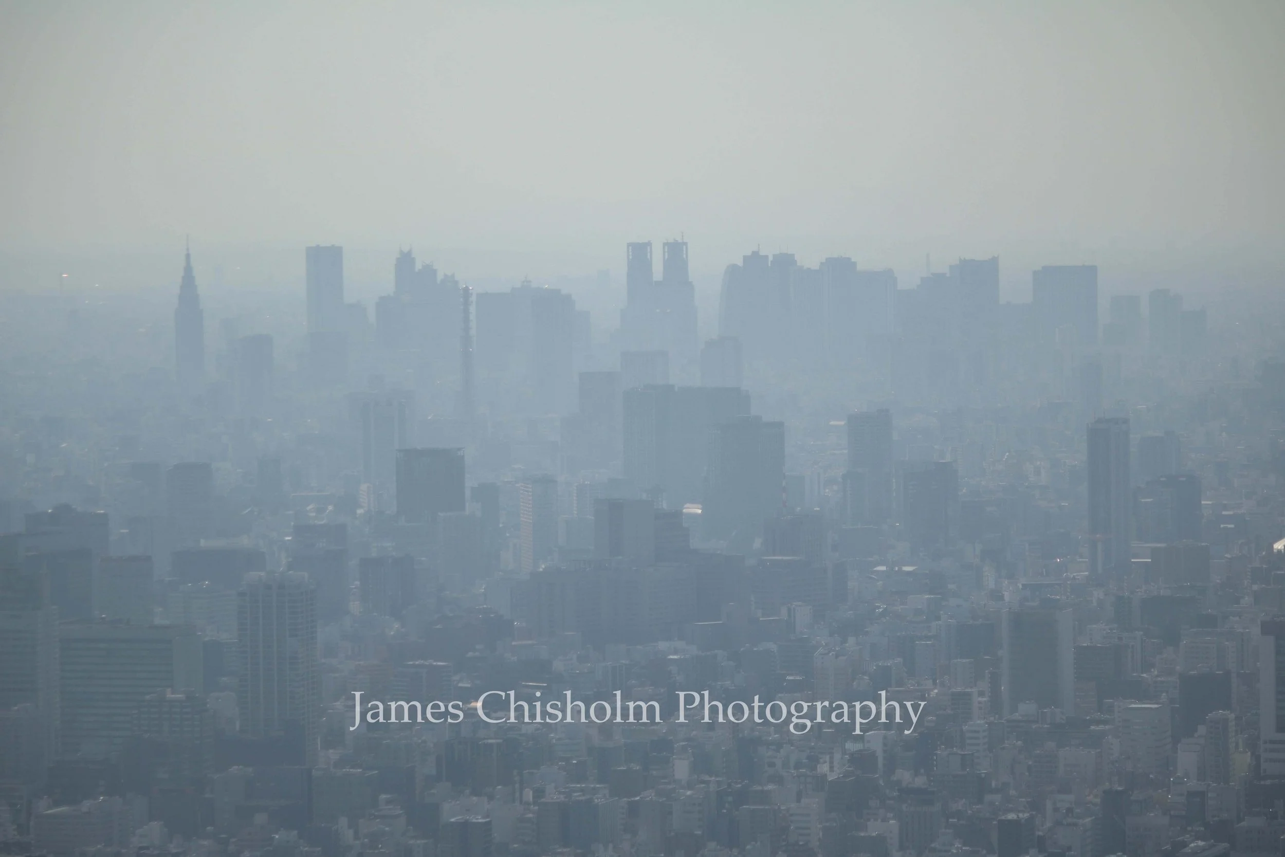Foggy Cityscape

- Tokyo, Japan