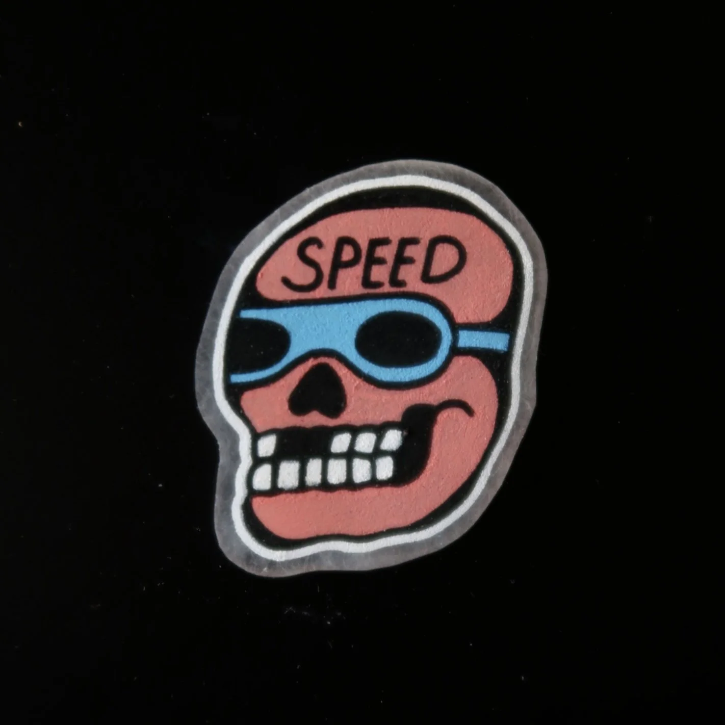 Hand Painted Shrinky Dink Magnet