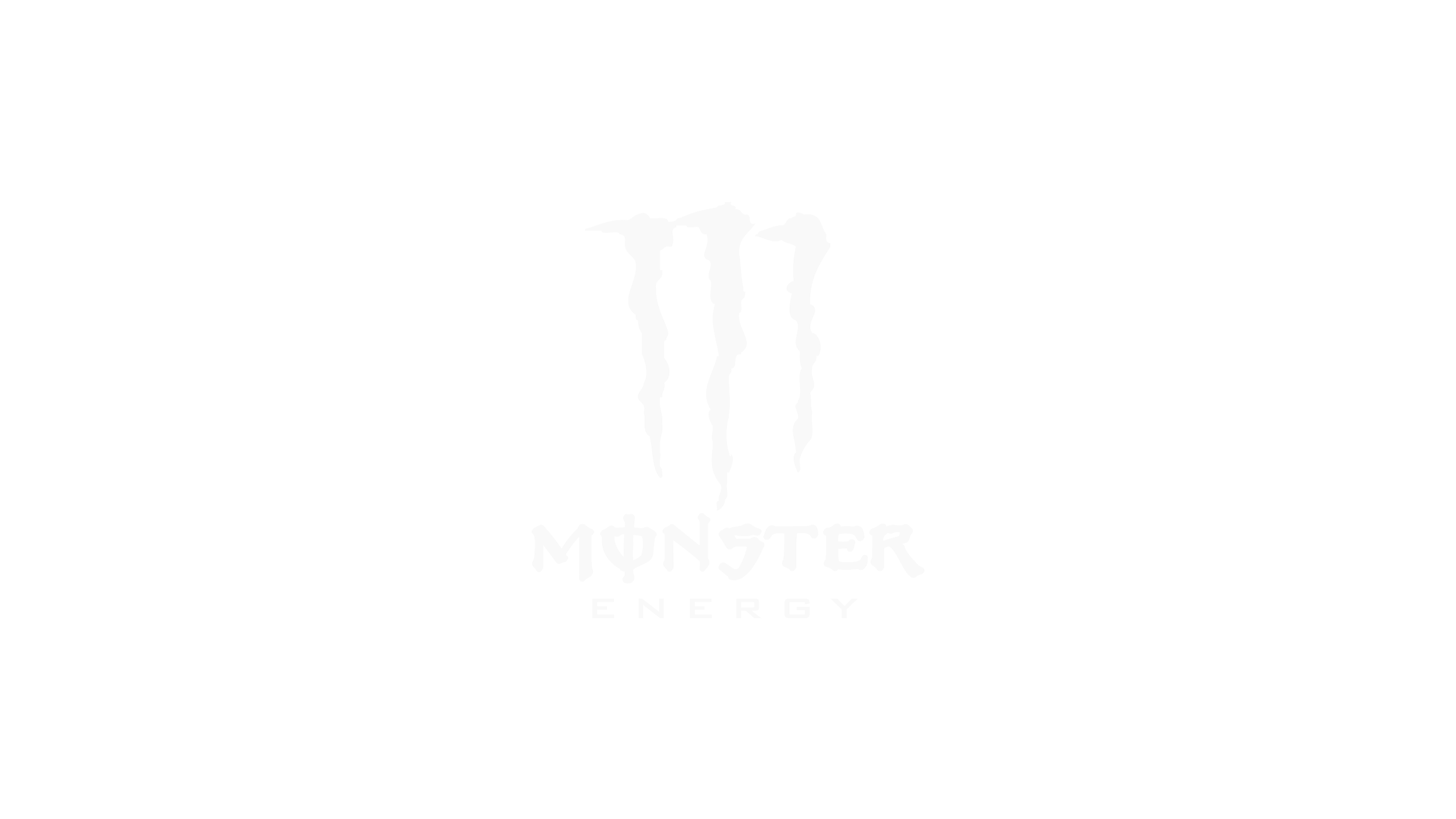 Monster Energy logo with a black background and a white claw mark design above the brand name.