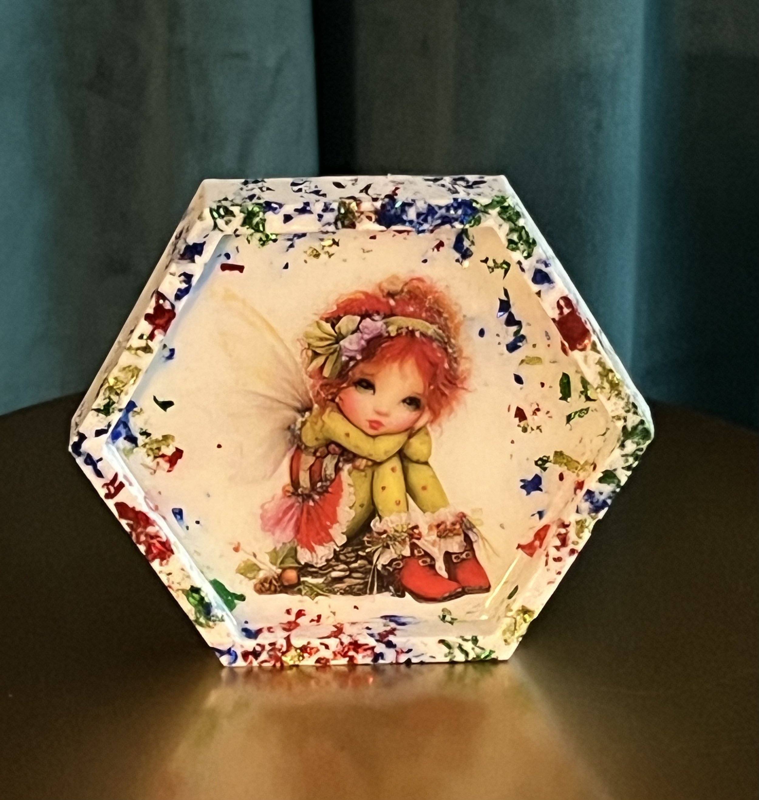 Enchanted Fairy Holiday Art Block