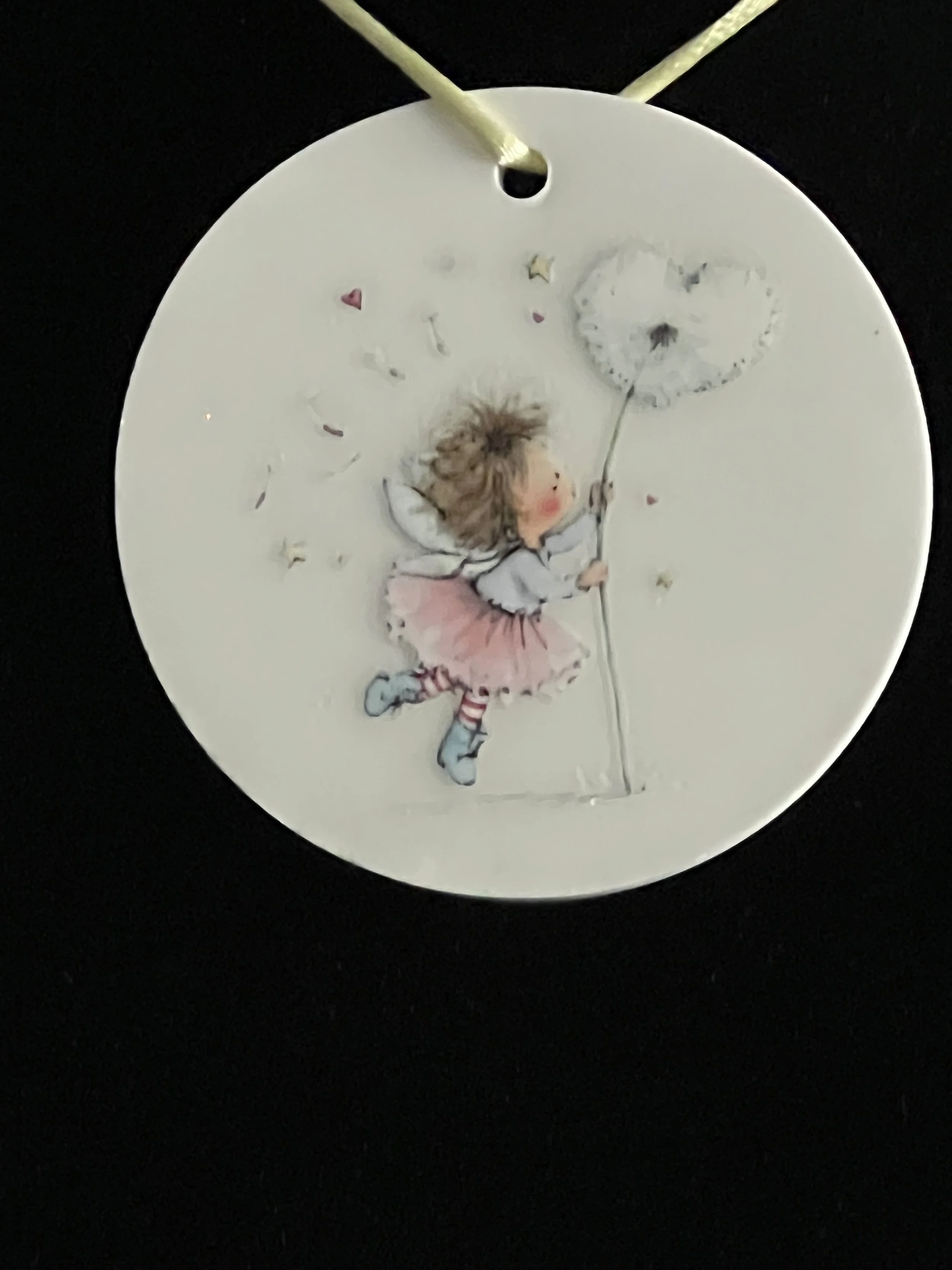 Whimsical Child Fairy Ornament I