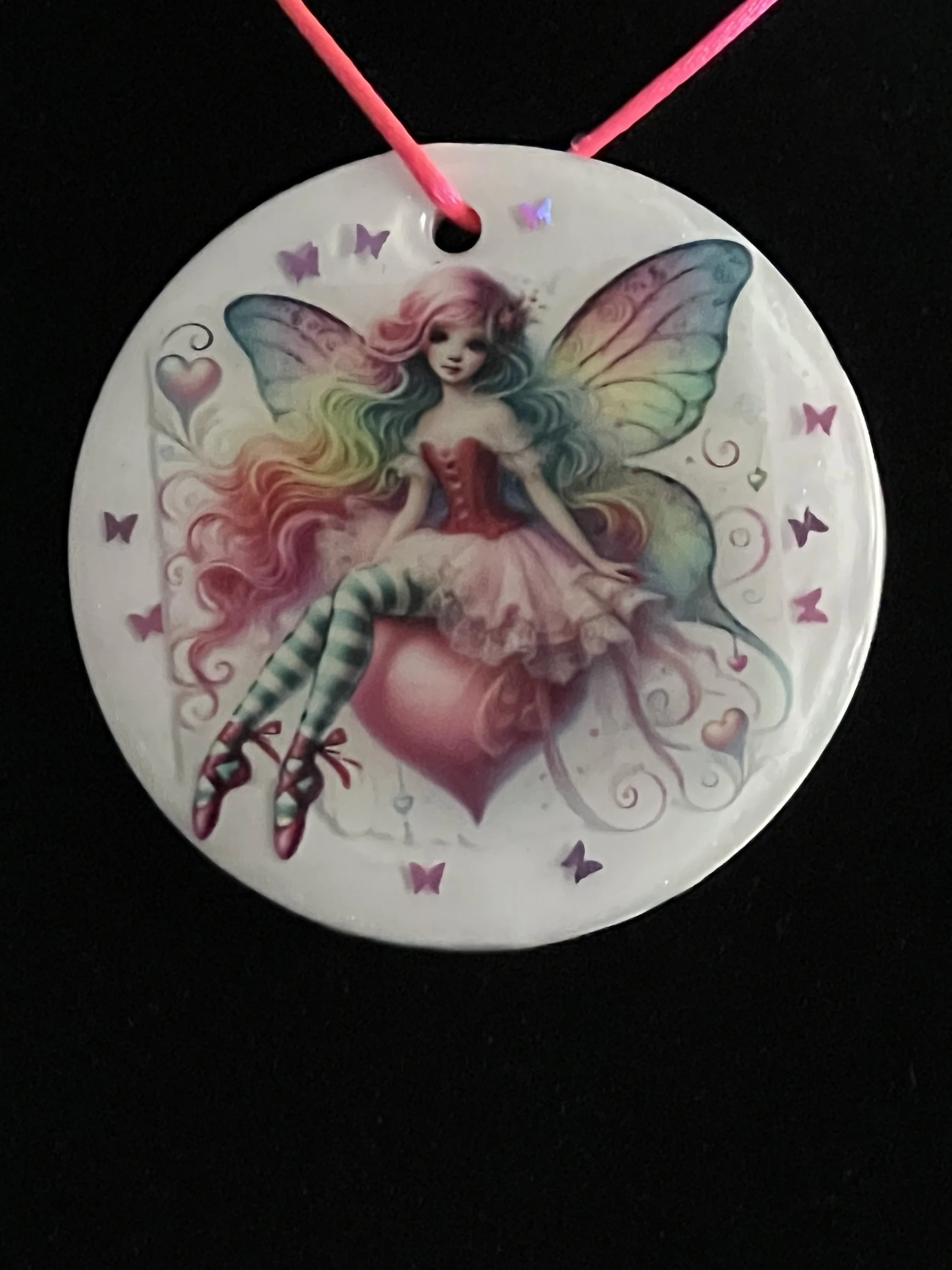 Rainbow Fairy Ornament