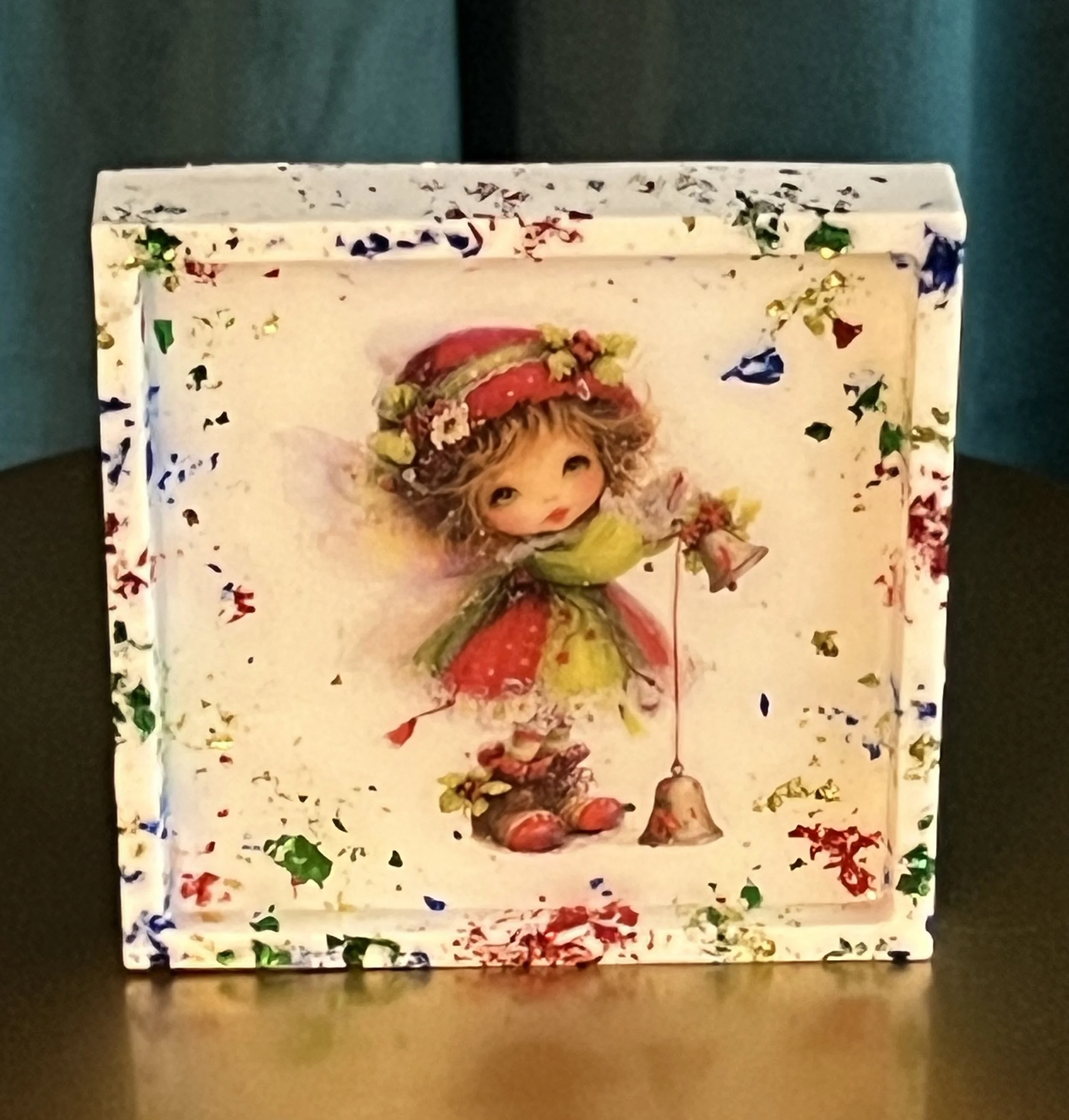 Whimsical Fairy Holiday Art Block