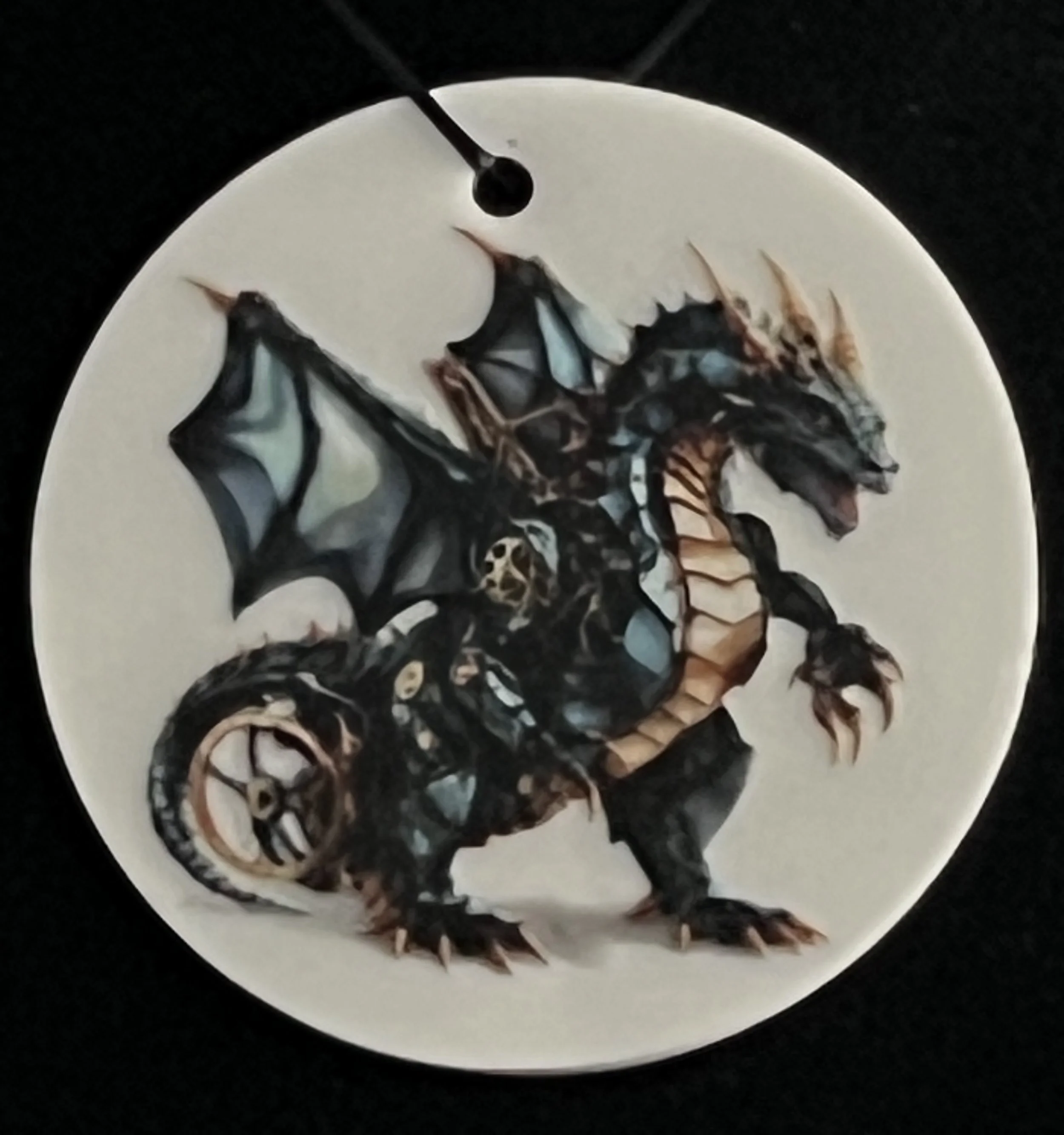 Enchanting Steampunk Dragon Ornament II