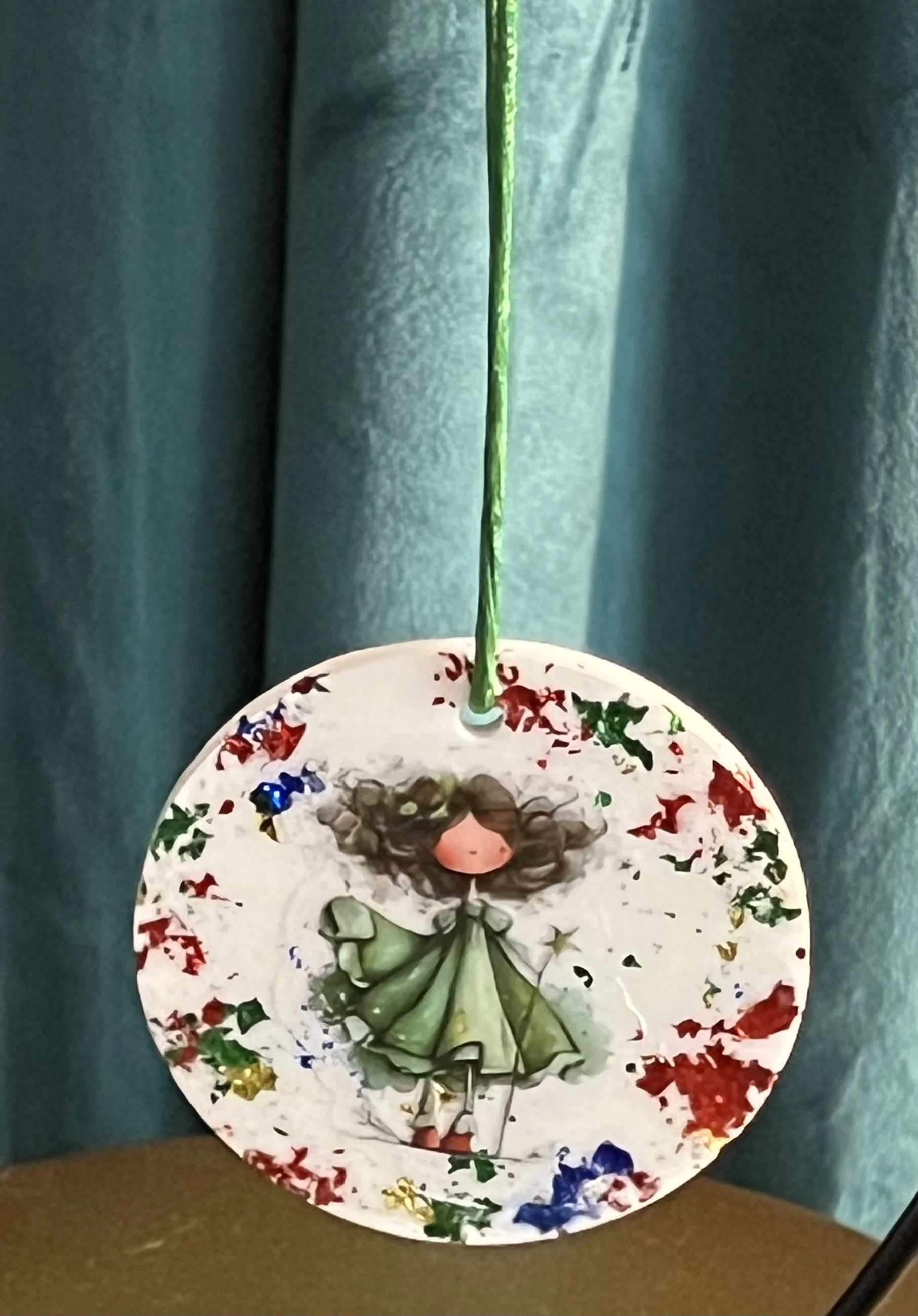 Whimsical Holiday Fairy Ornament