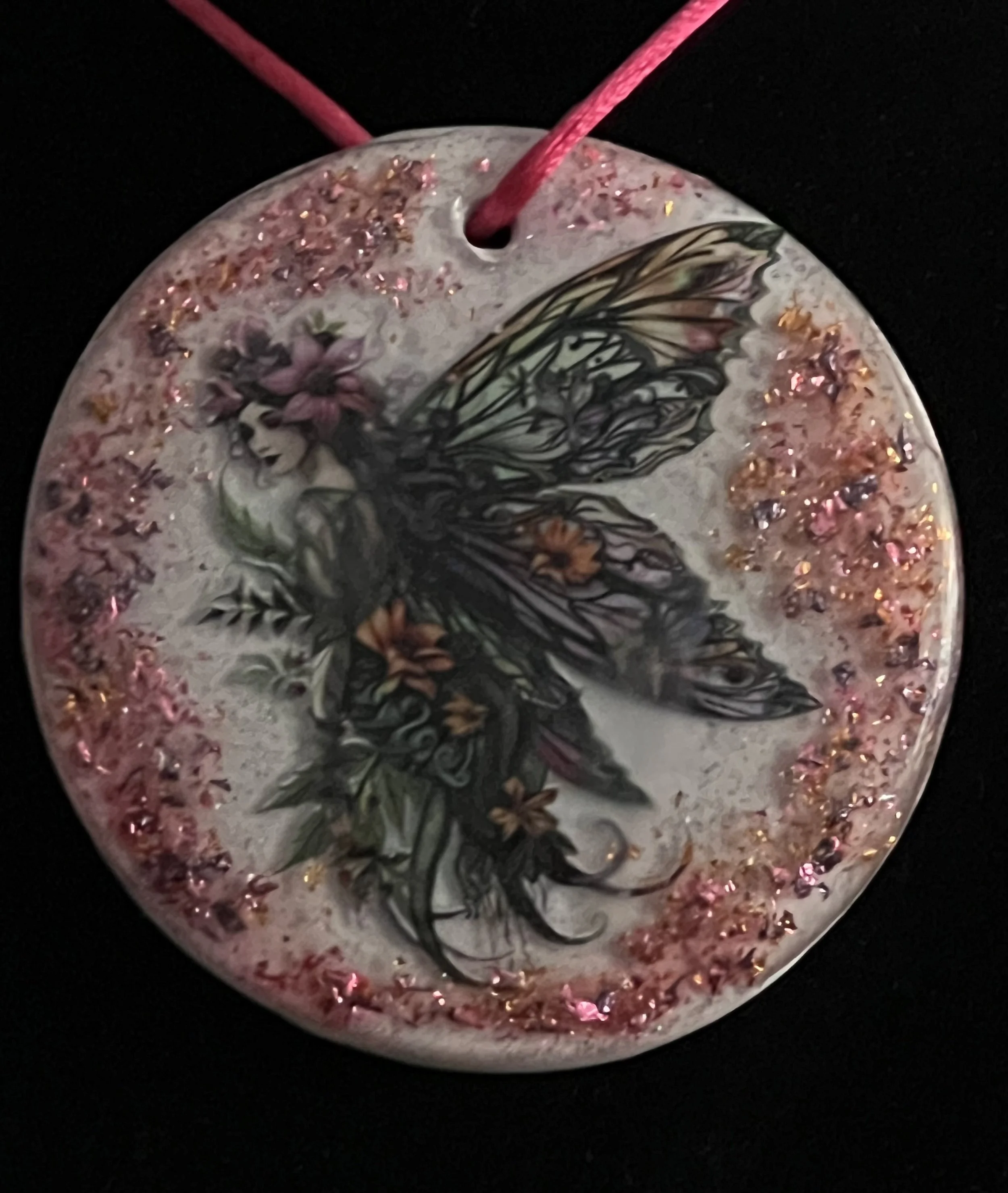 Enchanted Fairy Art Ornament I