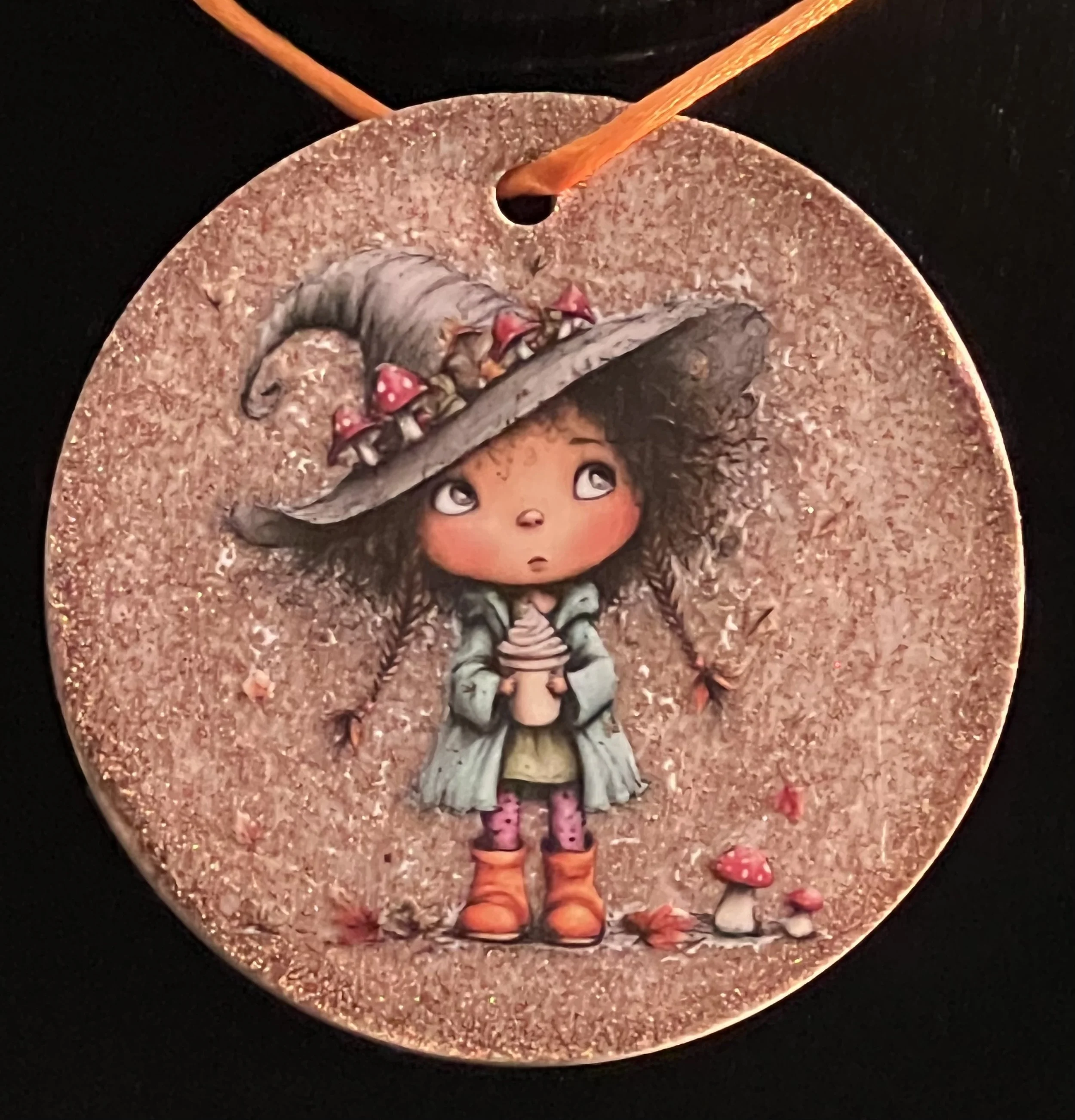Whimsical Fantasy Fall Ornament