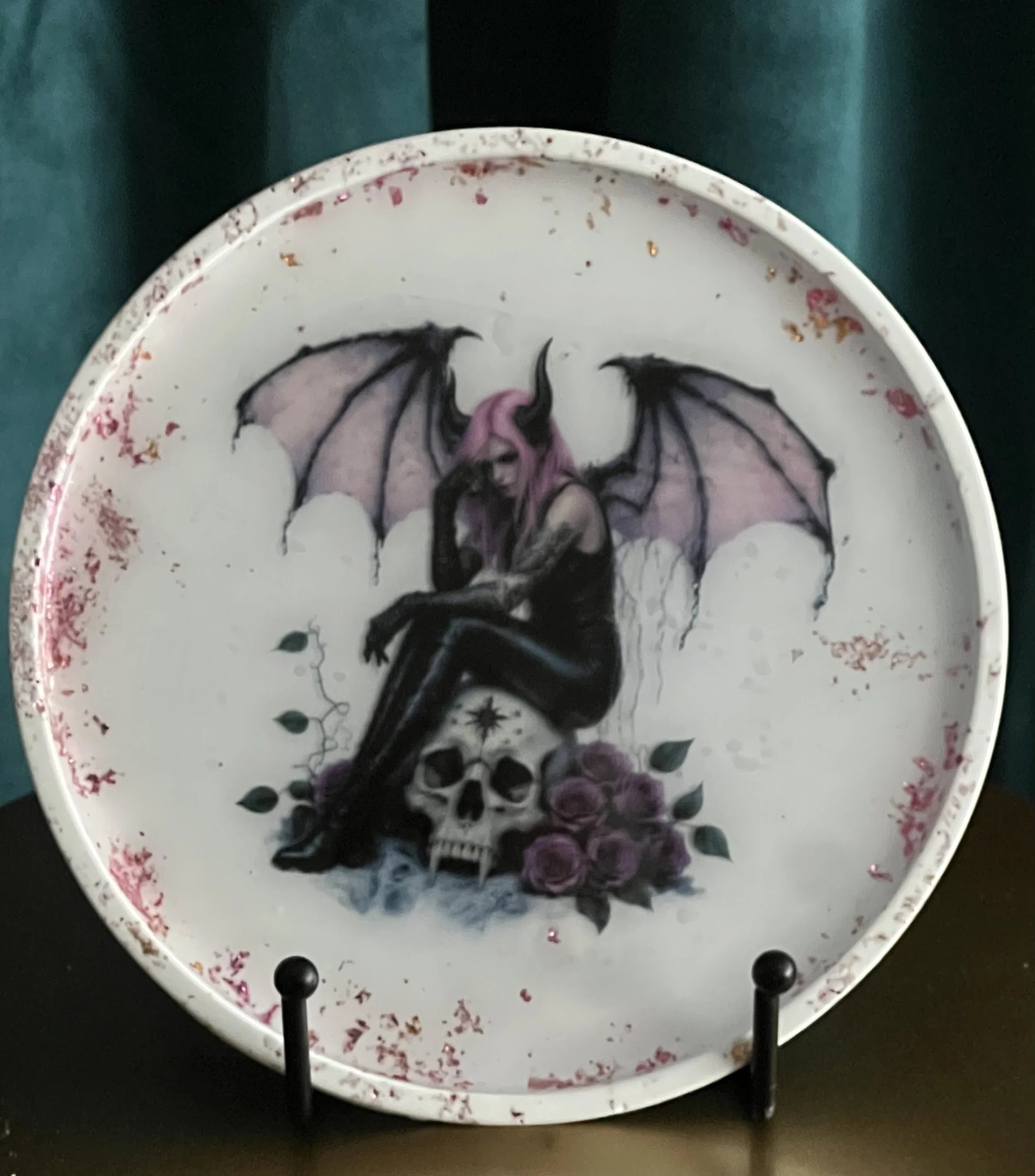 Mystical Gothic Fairy Art Tray