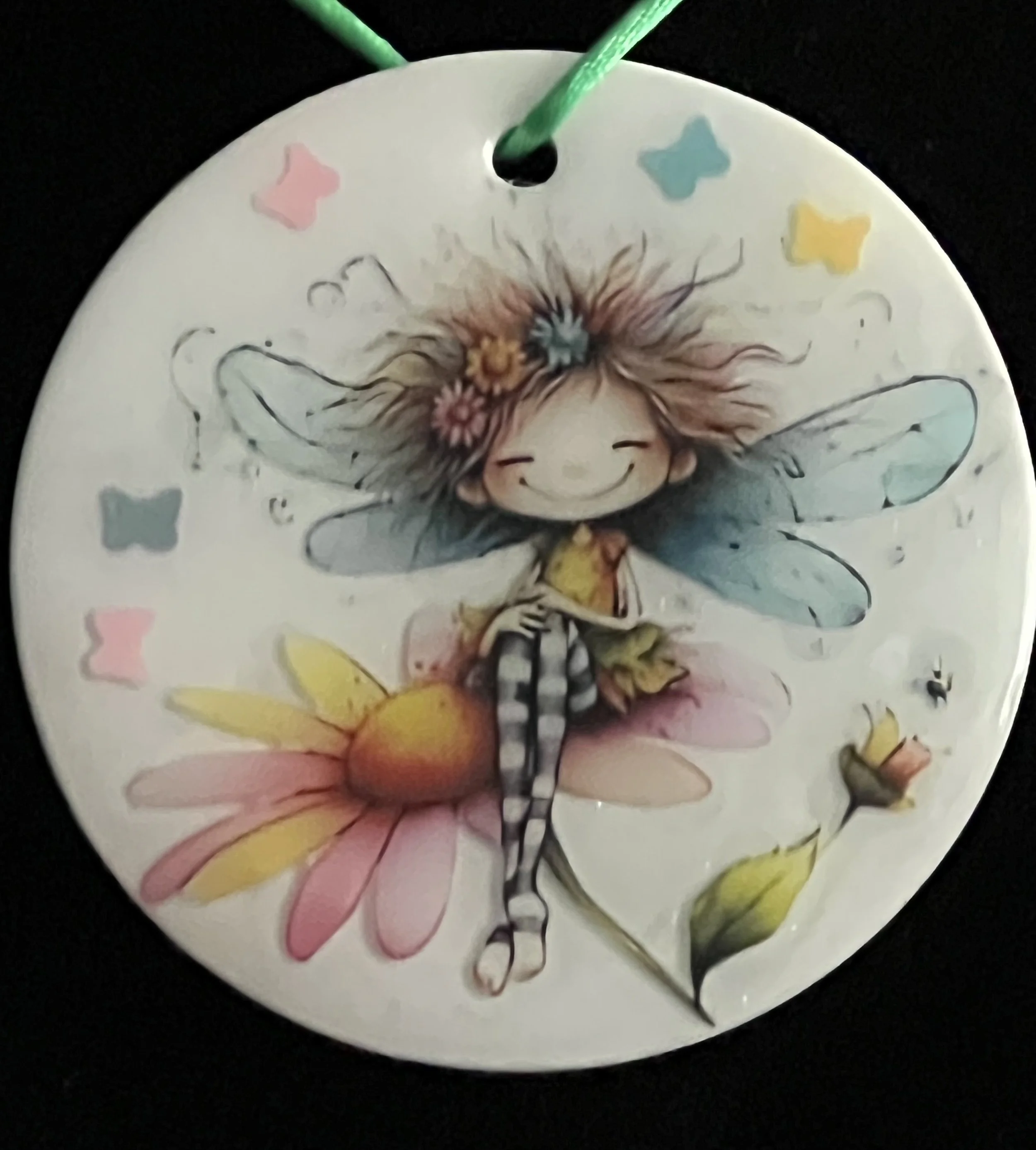 Enchanting Fairy Flower Ornament