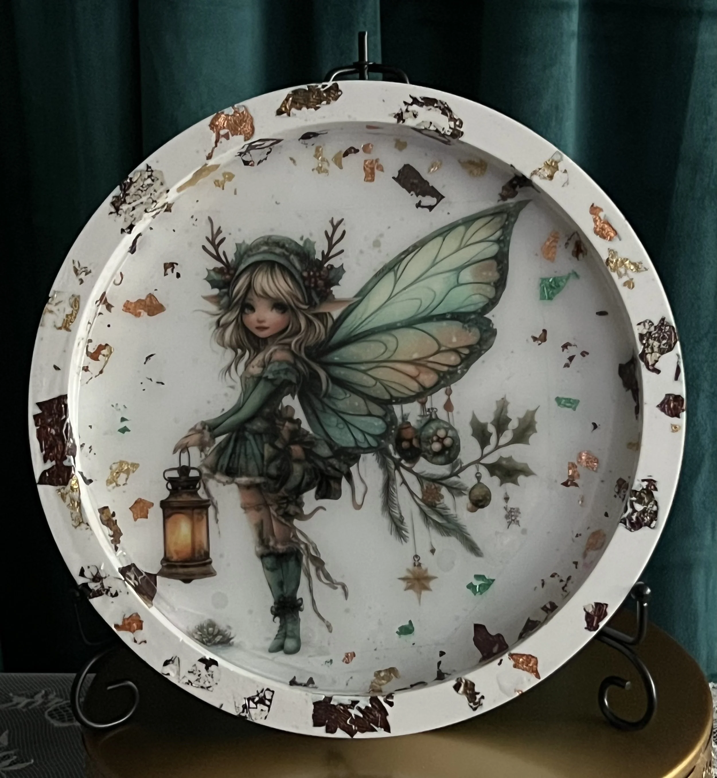 Winter Fairy Decorative Tray