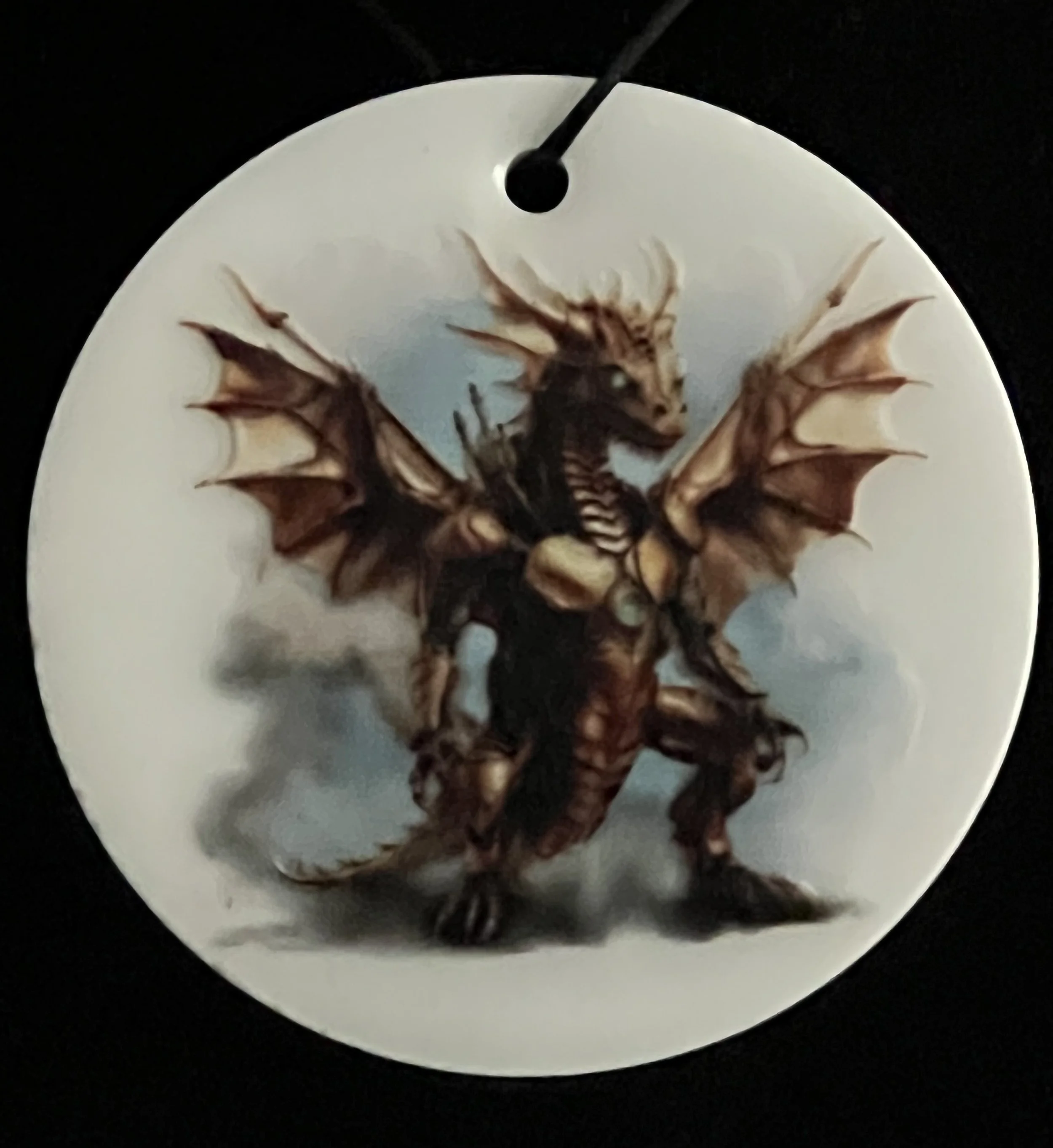 Enchanting Dragon Steampunk Ornament I