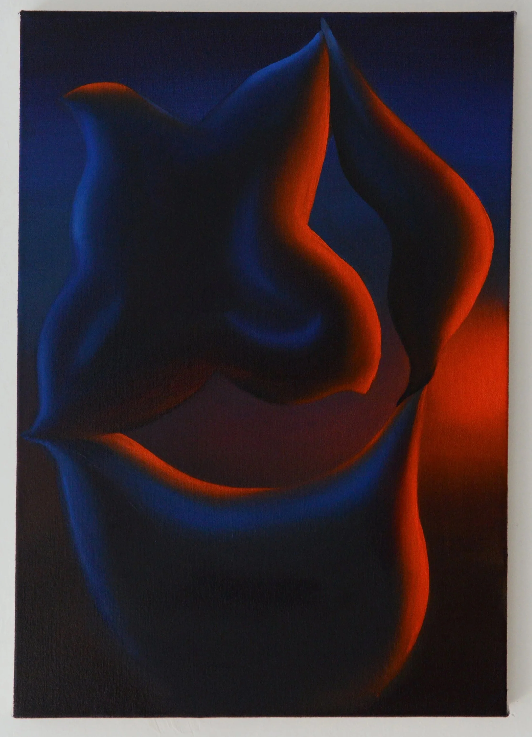 Sombra, Oil on canvas, 18x25 inches, 2023