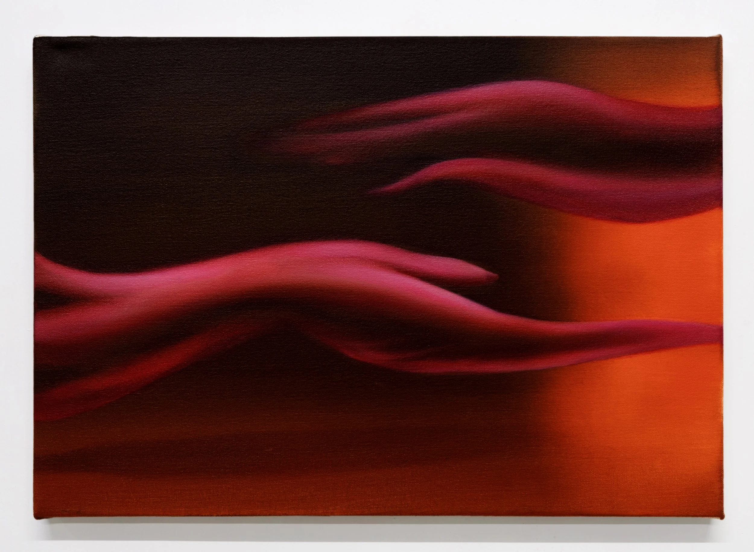 Manos, Oil on canvas, 18x25 inches, 2023
