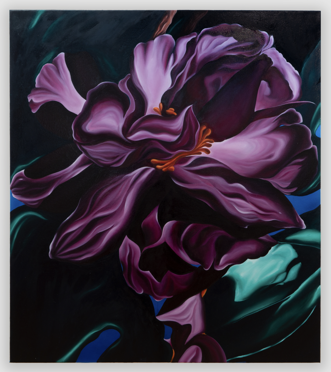 Encore, Oil on canvas, 44 x 50 inches,  2022