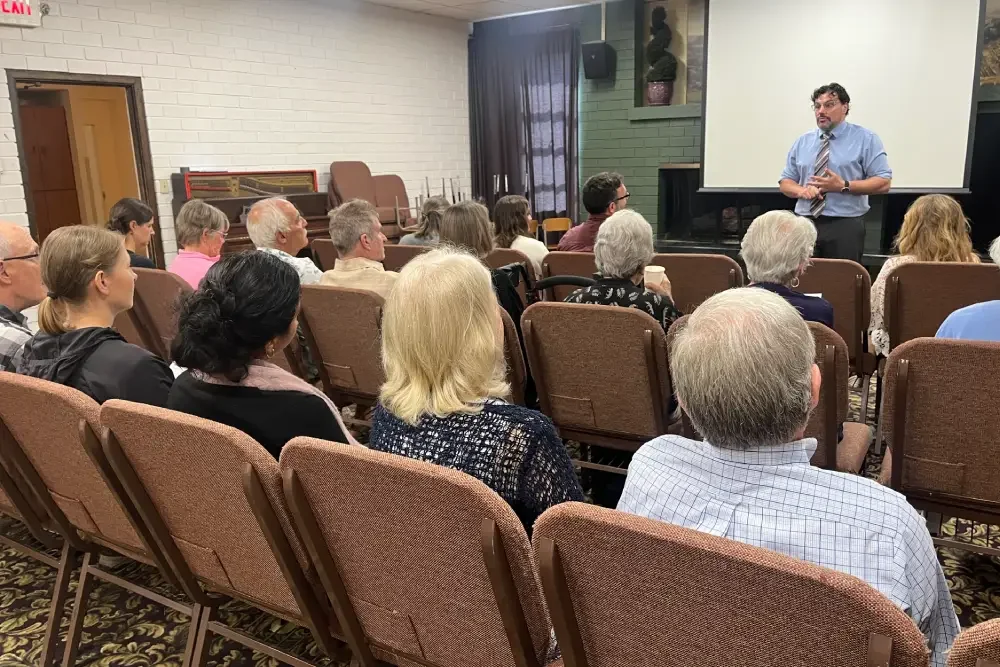 ITEN Missionary Visits Calvin