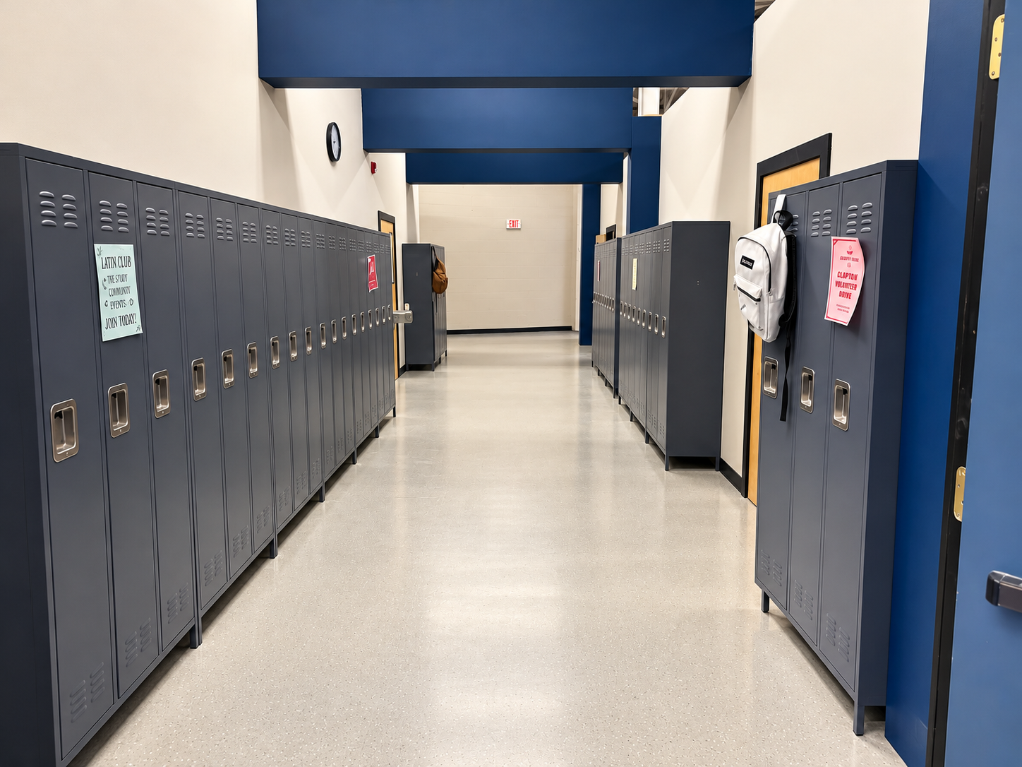 School Hallway