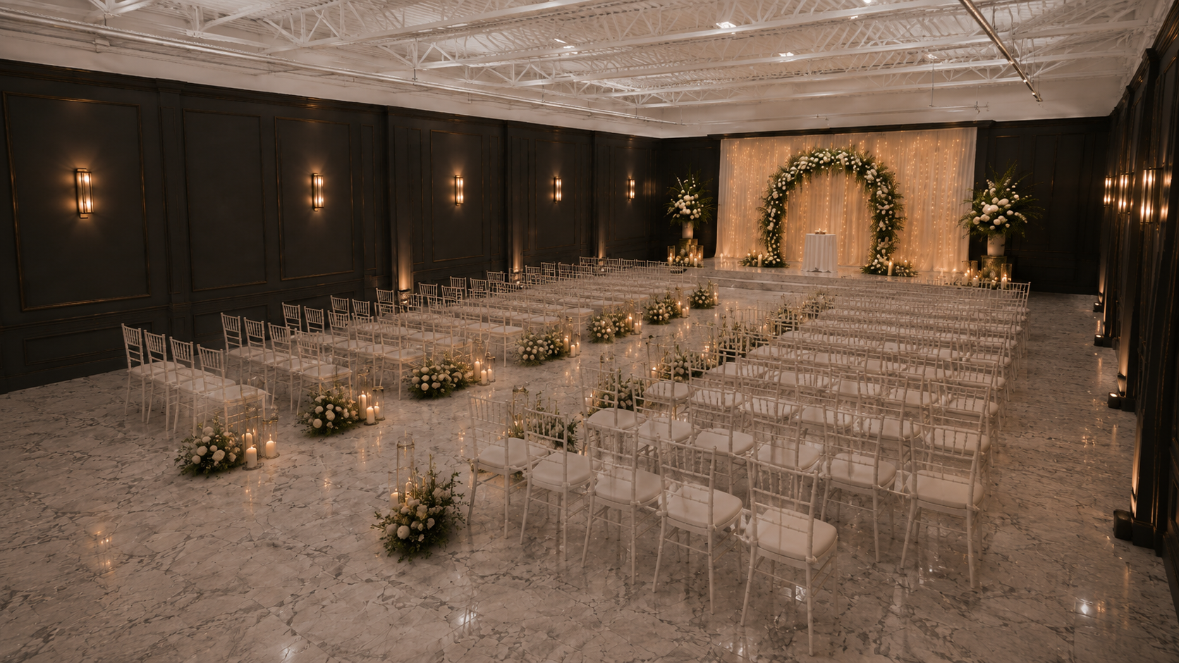 Banquet Hall as a Wedding Venue