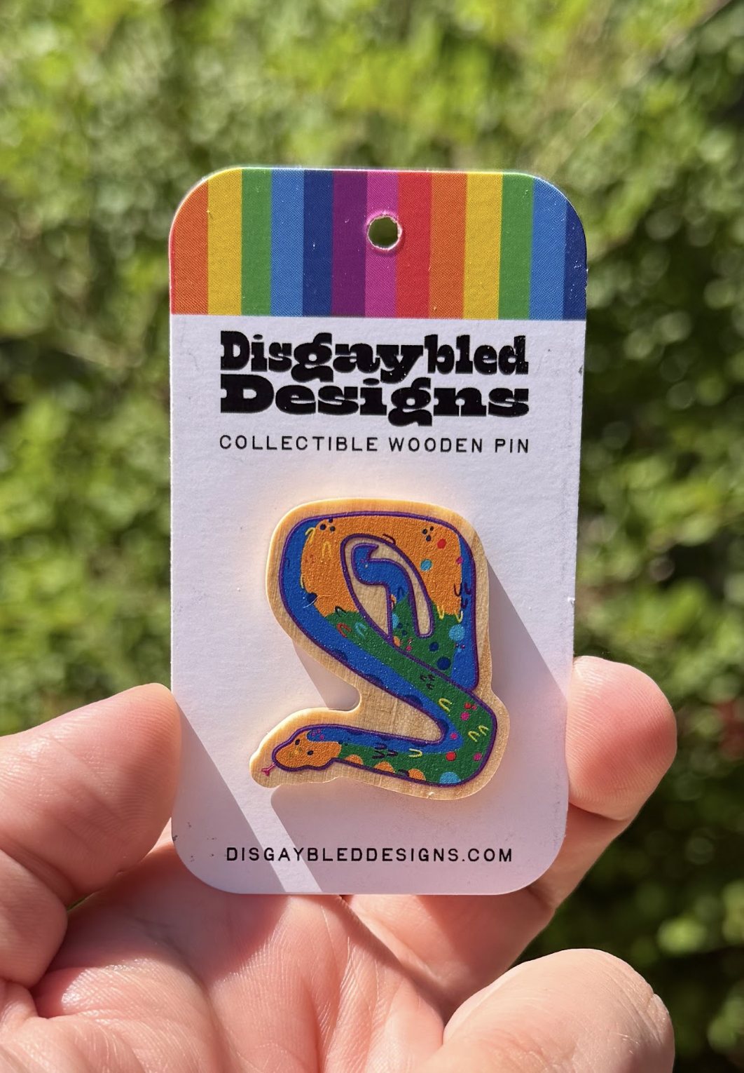Gay Snake Pin