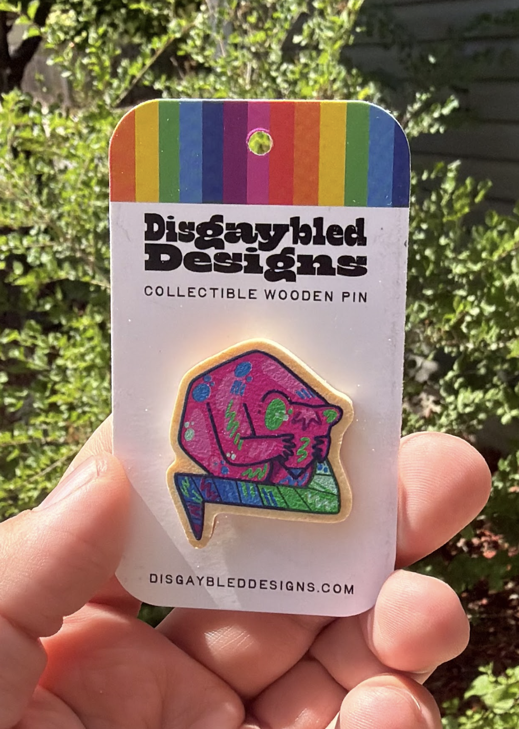 Polysexual Rat Pin