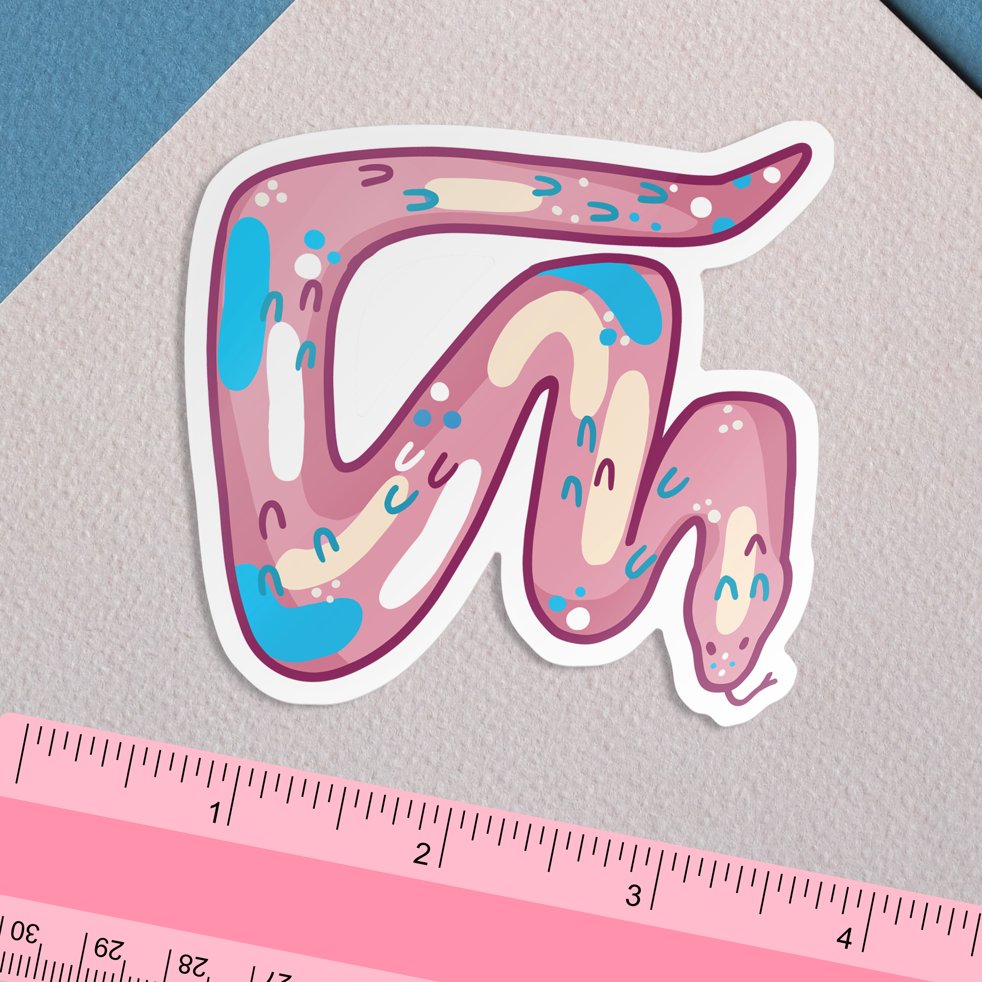 Transgender Snake Sticker