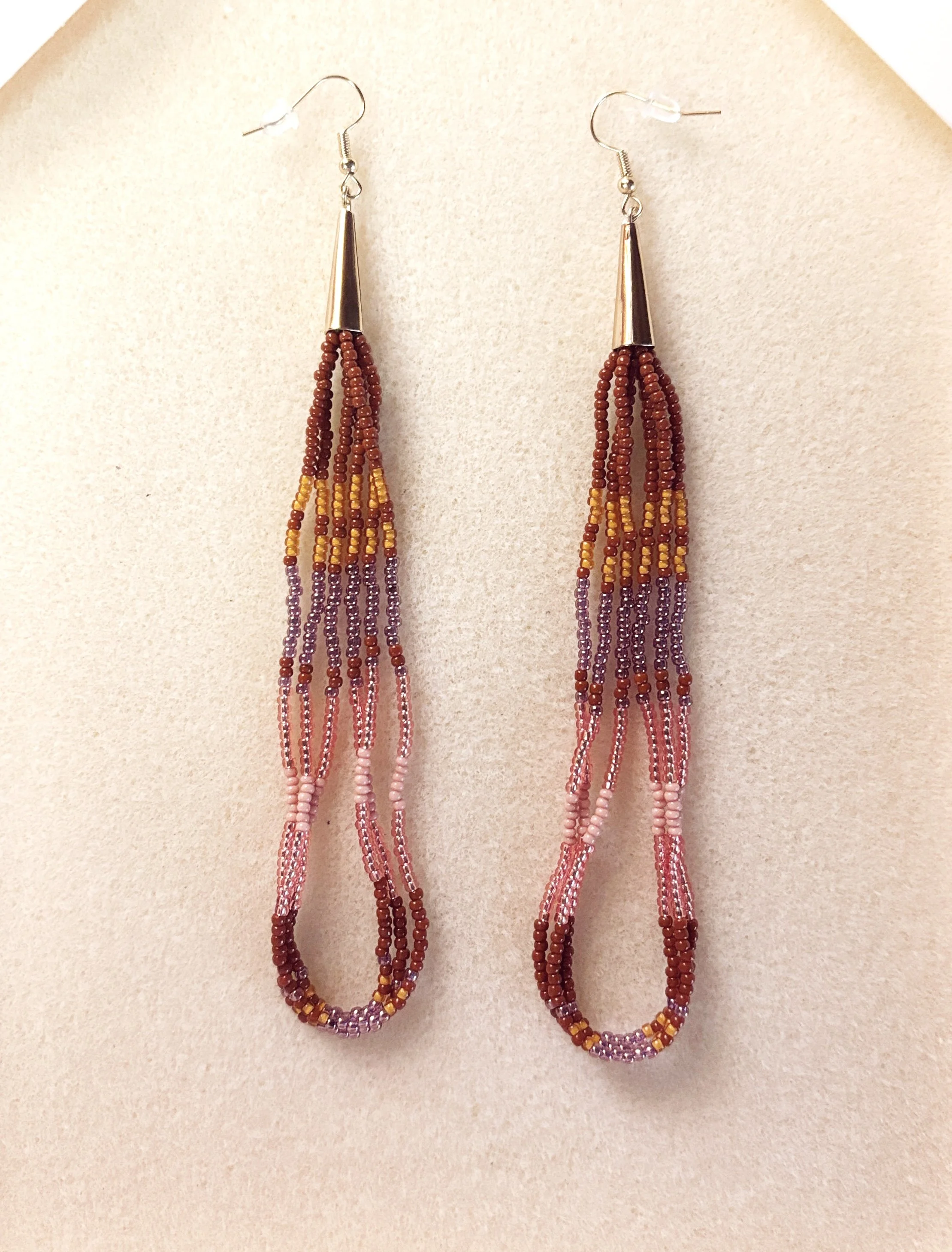 Dangle Earrings "Cinimon Dream"
