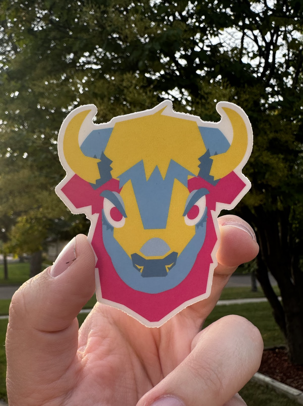 Pansexual Bison Sticker