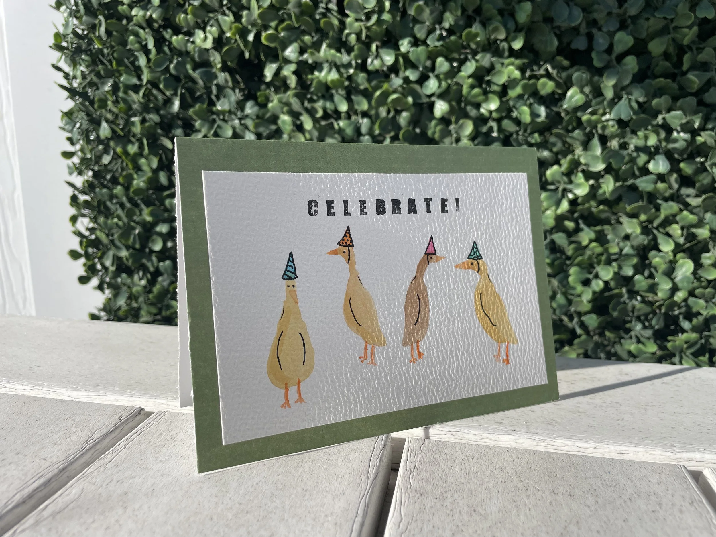 Duck Celebration Card