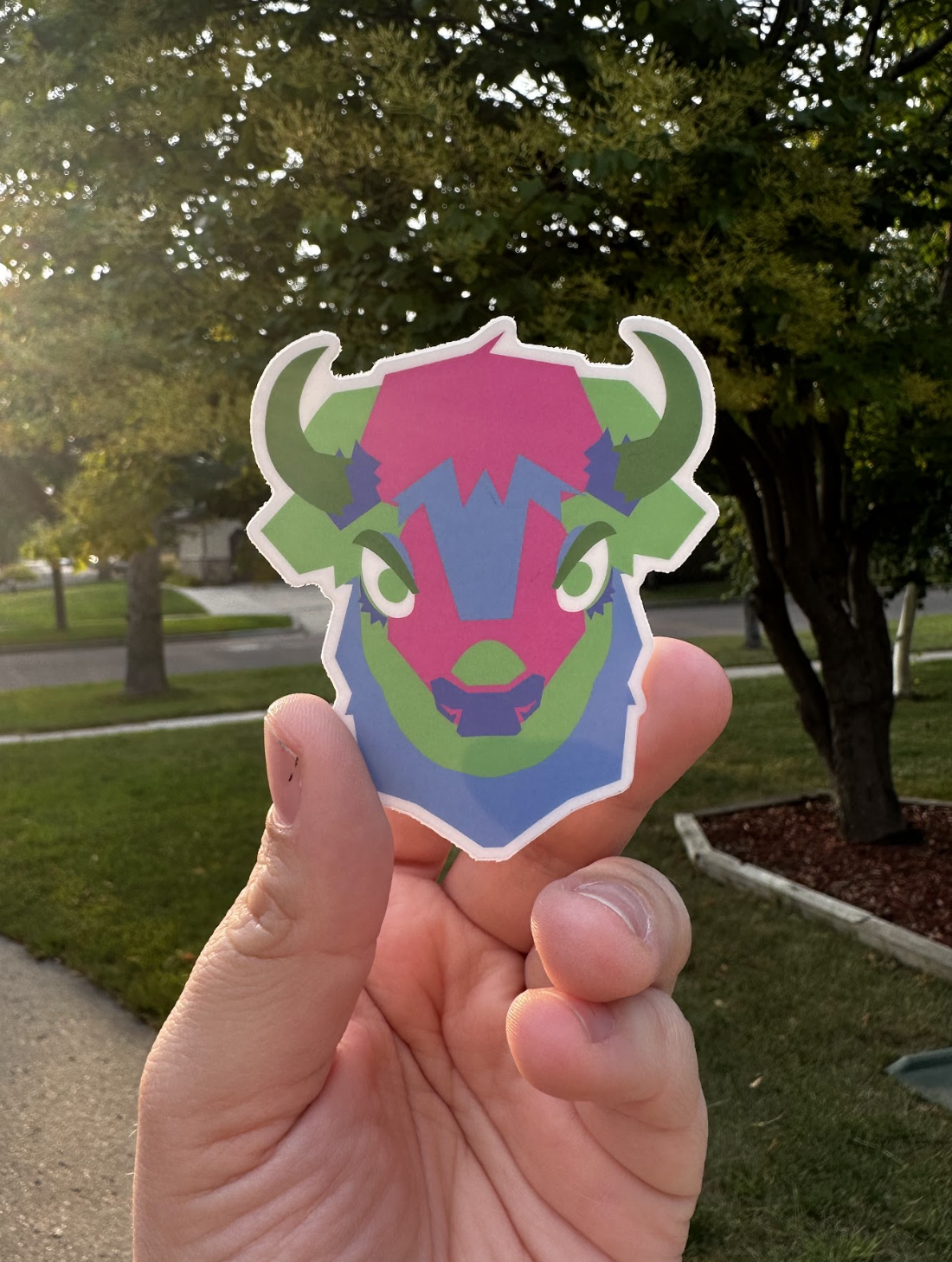 Polysexual Bison Sticker