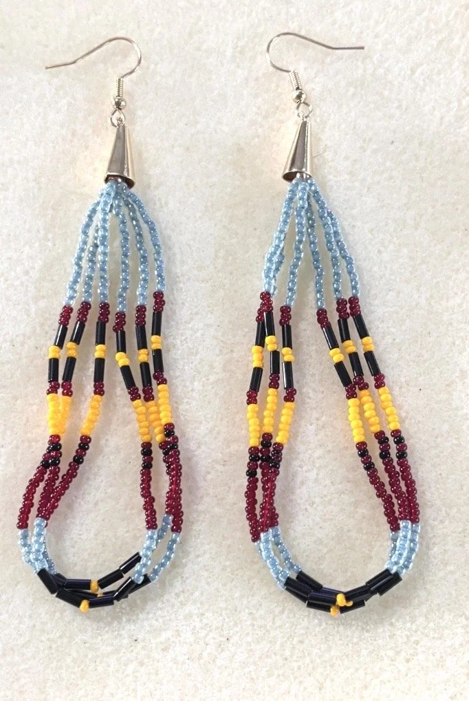 Dangle Earrings "Dusty Blue"